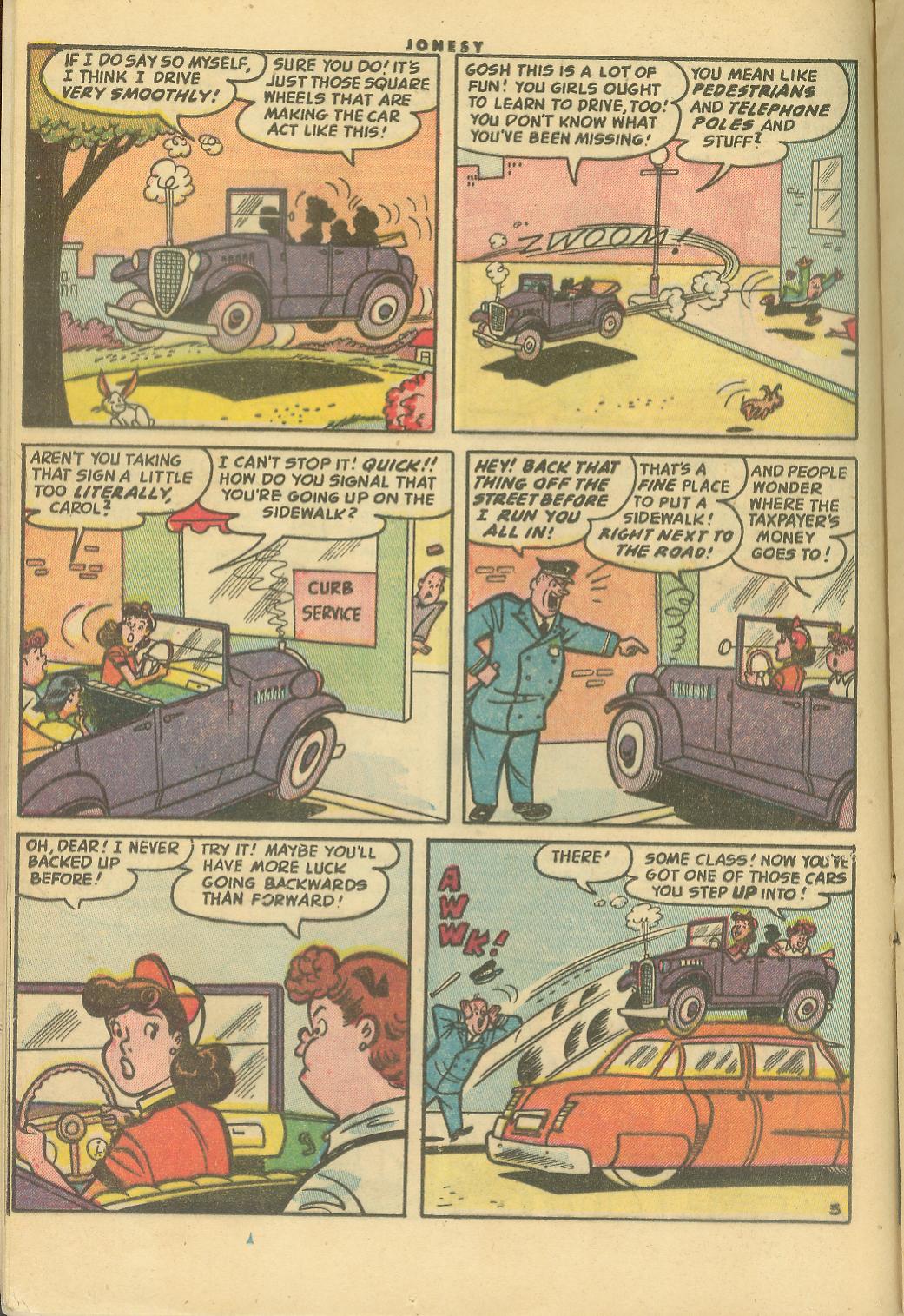Read online Jonesy (1953) comic -  Issue #7 - 16