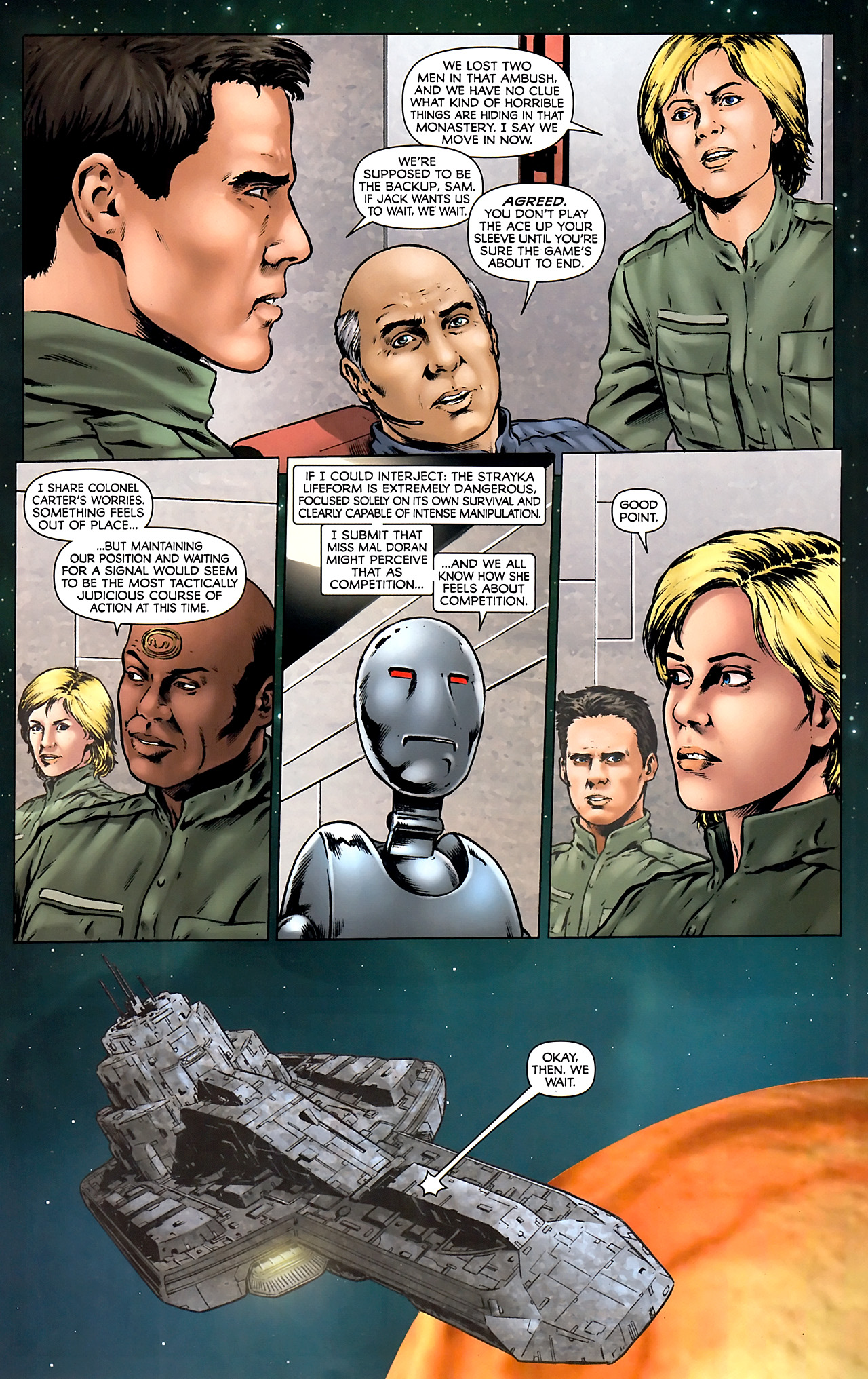 Read online Stargate Vala Mal Doran comic -  Issue #4 - 12