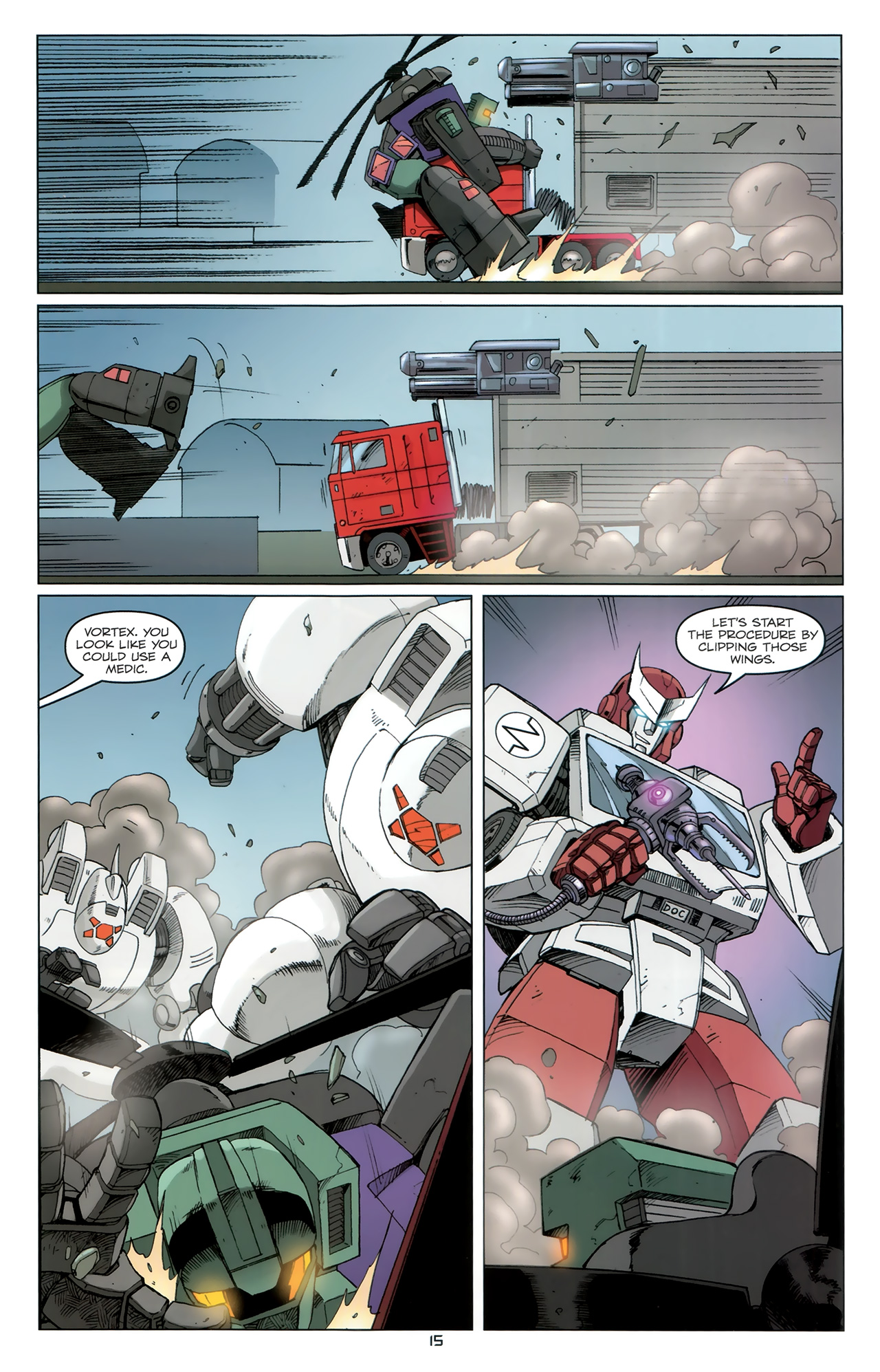 Read online The Transformers (2009) comic -  Issue #11 - 18