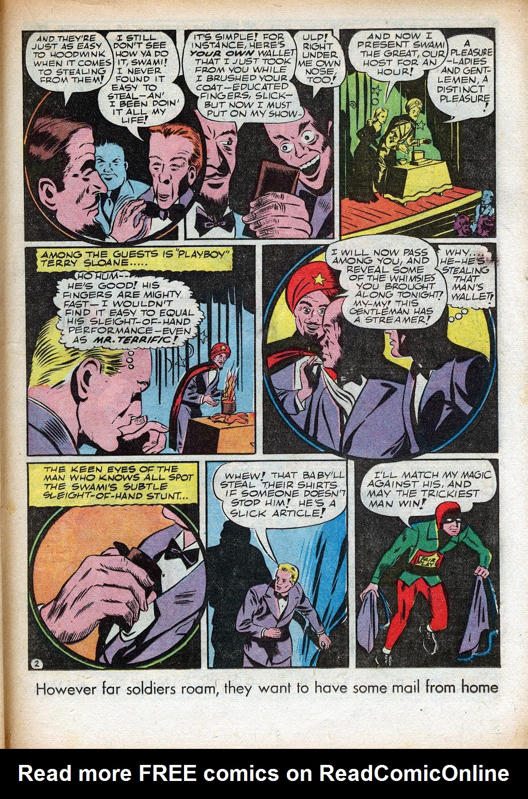 Read online Sensation (Mystery) Comics comic -  Issue #33 - 35