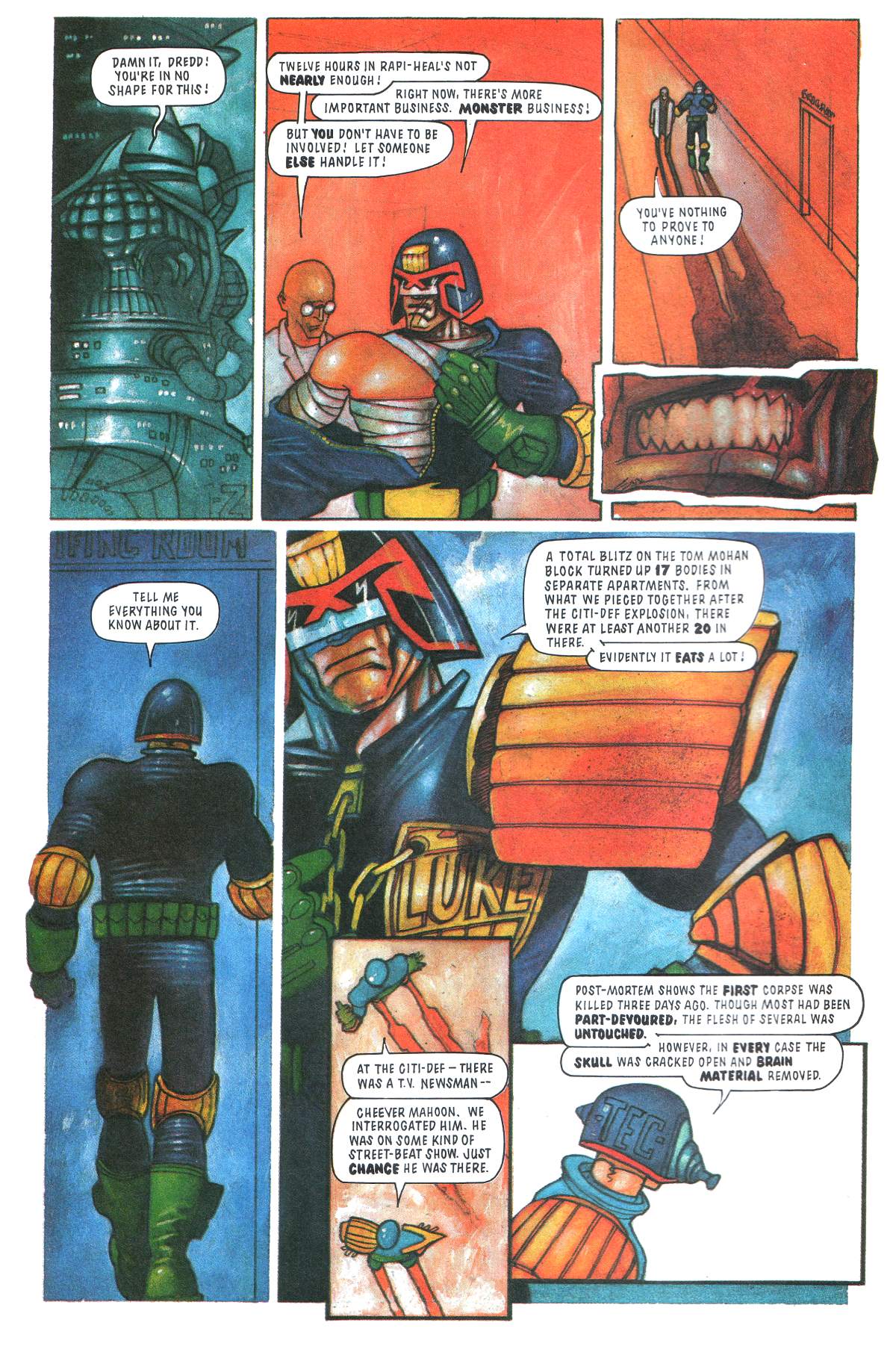 Read online Judge Dredd: The Megazine comic -  Issue #15 - 8
