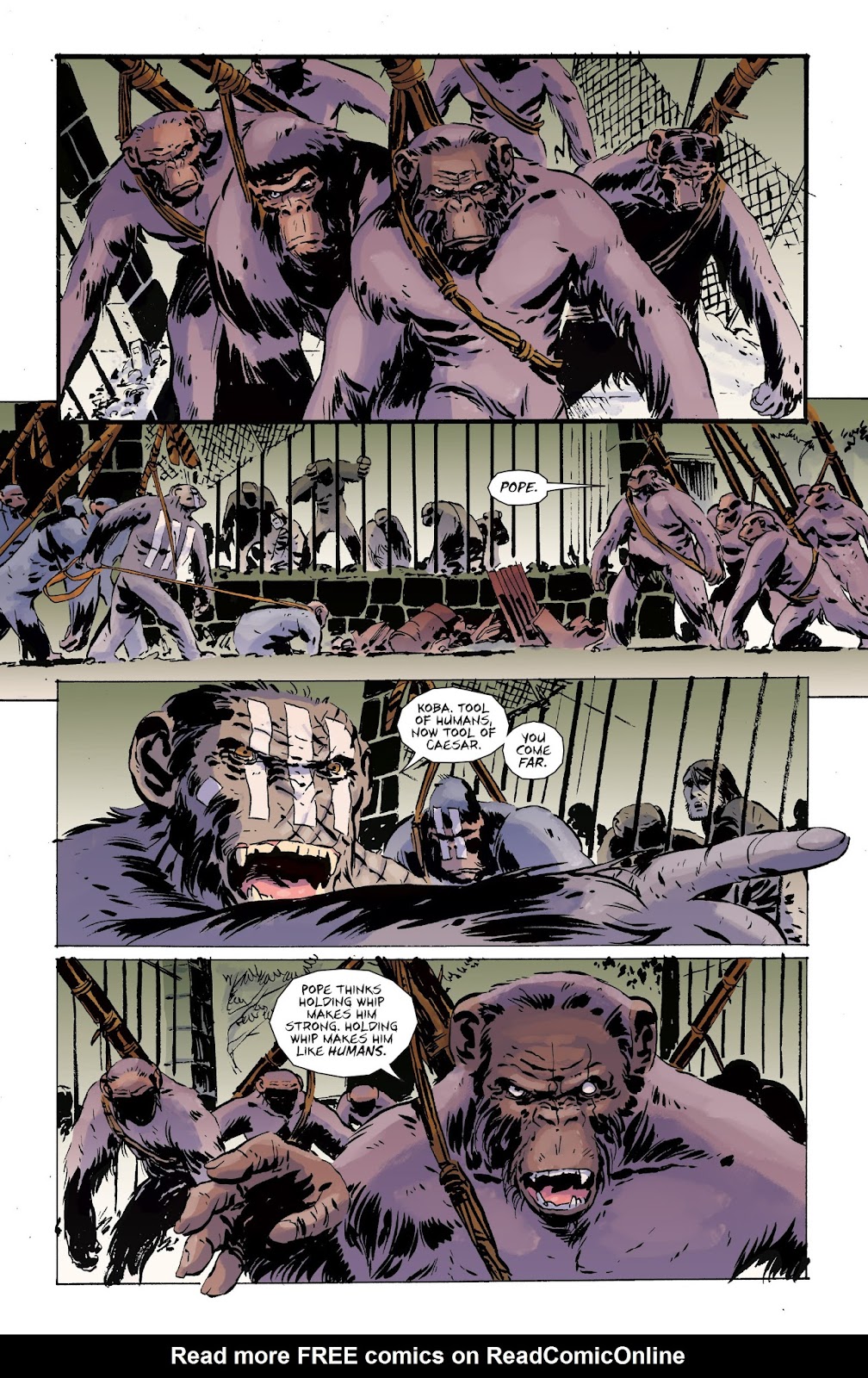 Dawn of the Planet of the Apes issue TPB - Page 115