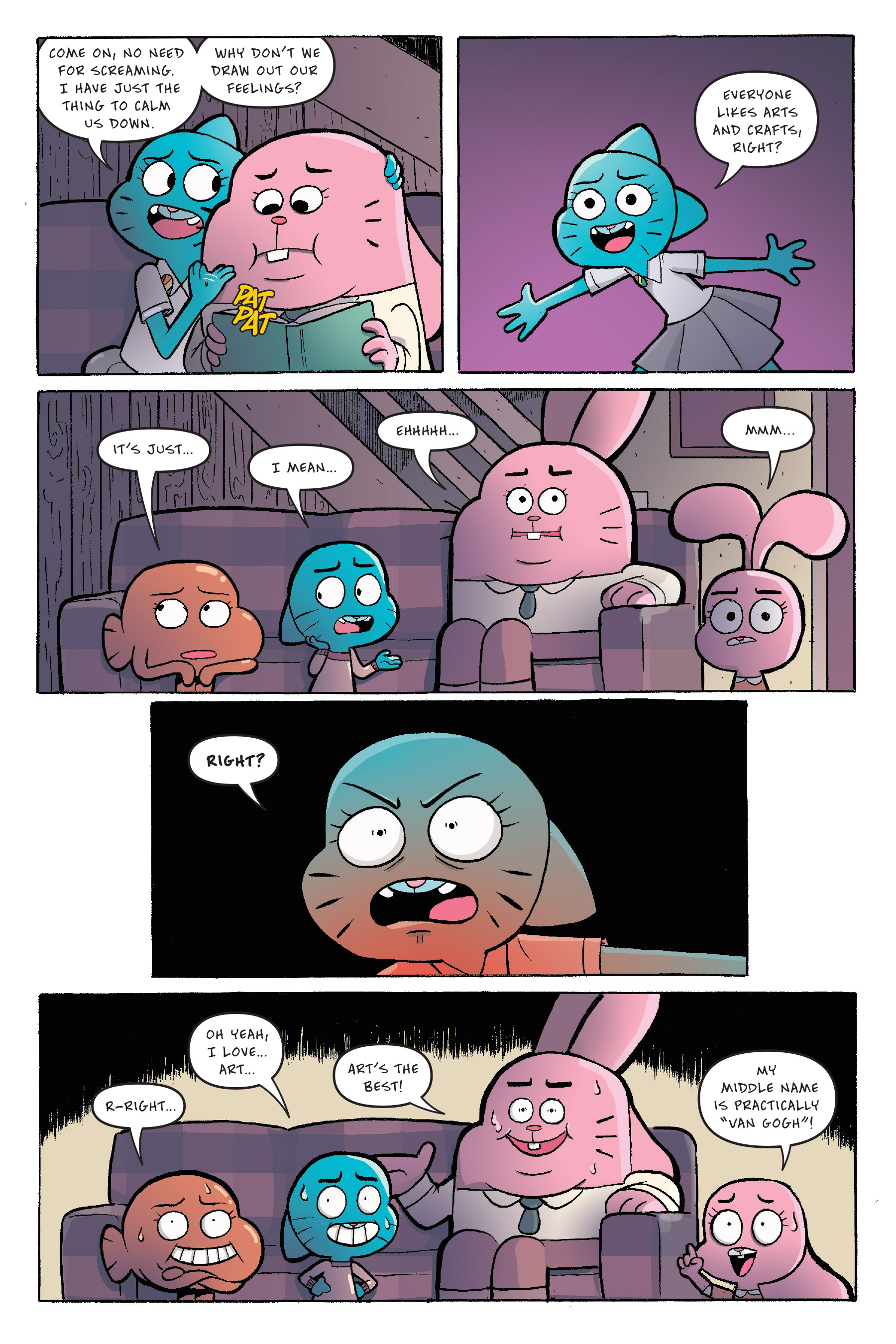 Read online The Amazing World of Gumball: The Storm comic -  Issue # TPB - 13