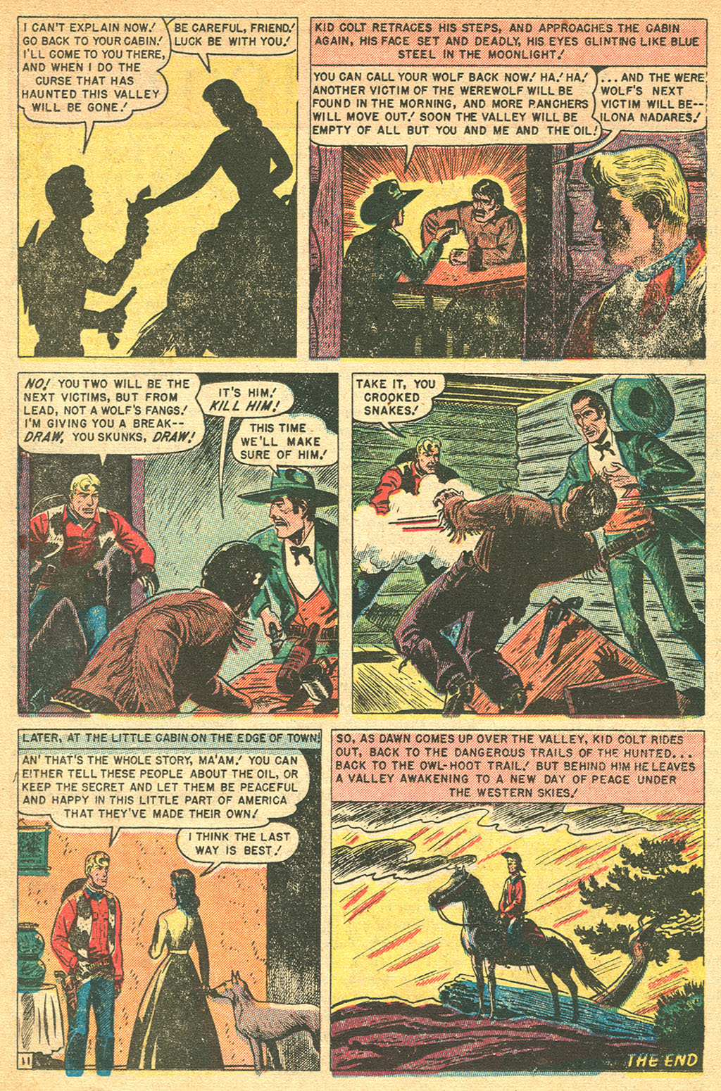 Read online Kid Colt Outlaw comic -  Issue #6 - 13