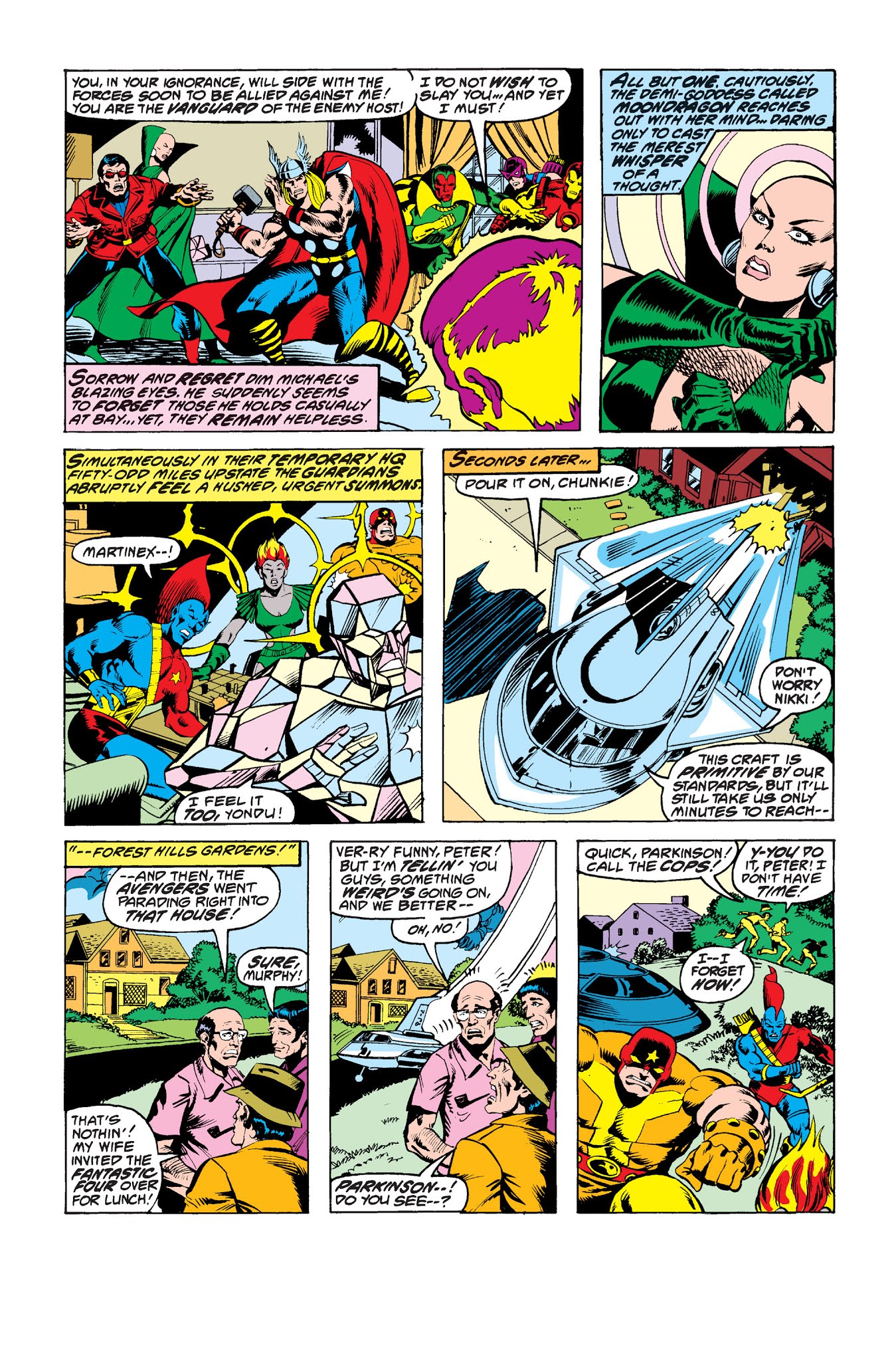 Read online The Avengers (1963) comic -  Issue # _TPB The Korvac Saga - 204