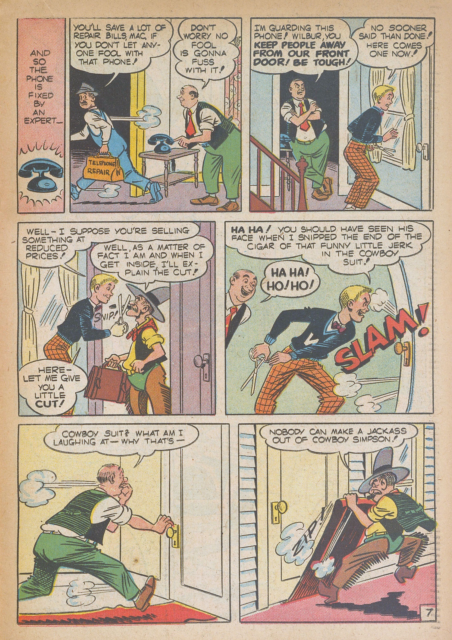 Read online Wilbur Comics comic -  Issue #27 - 33