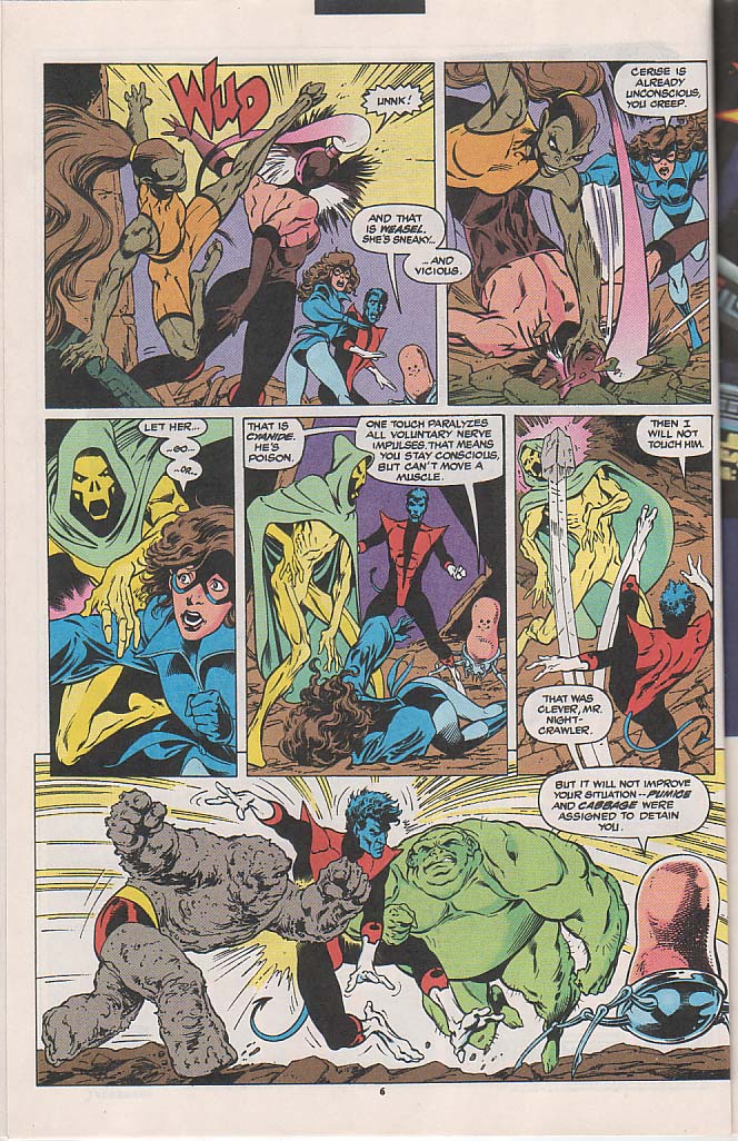 Read online Excalibur (1988) comic -  Issue #62 - 5