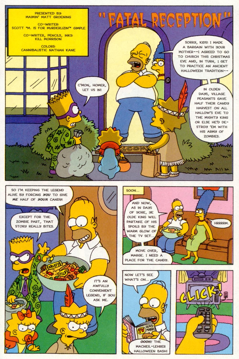 Read online Treehouse of Horror comic -  Issue #3 - 26