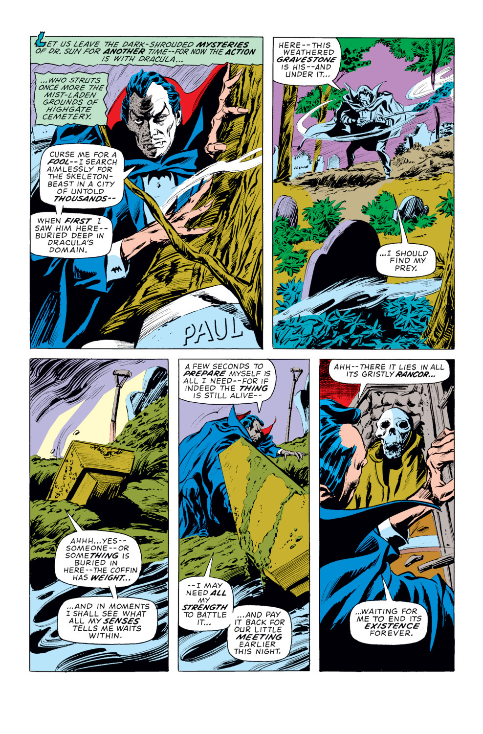 Read online Tomb of Dracula (1972) comic -  Issue #16 - 13