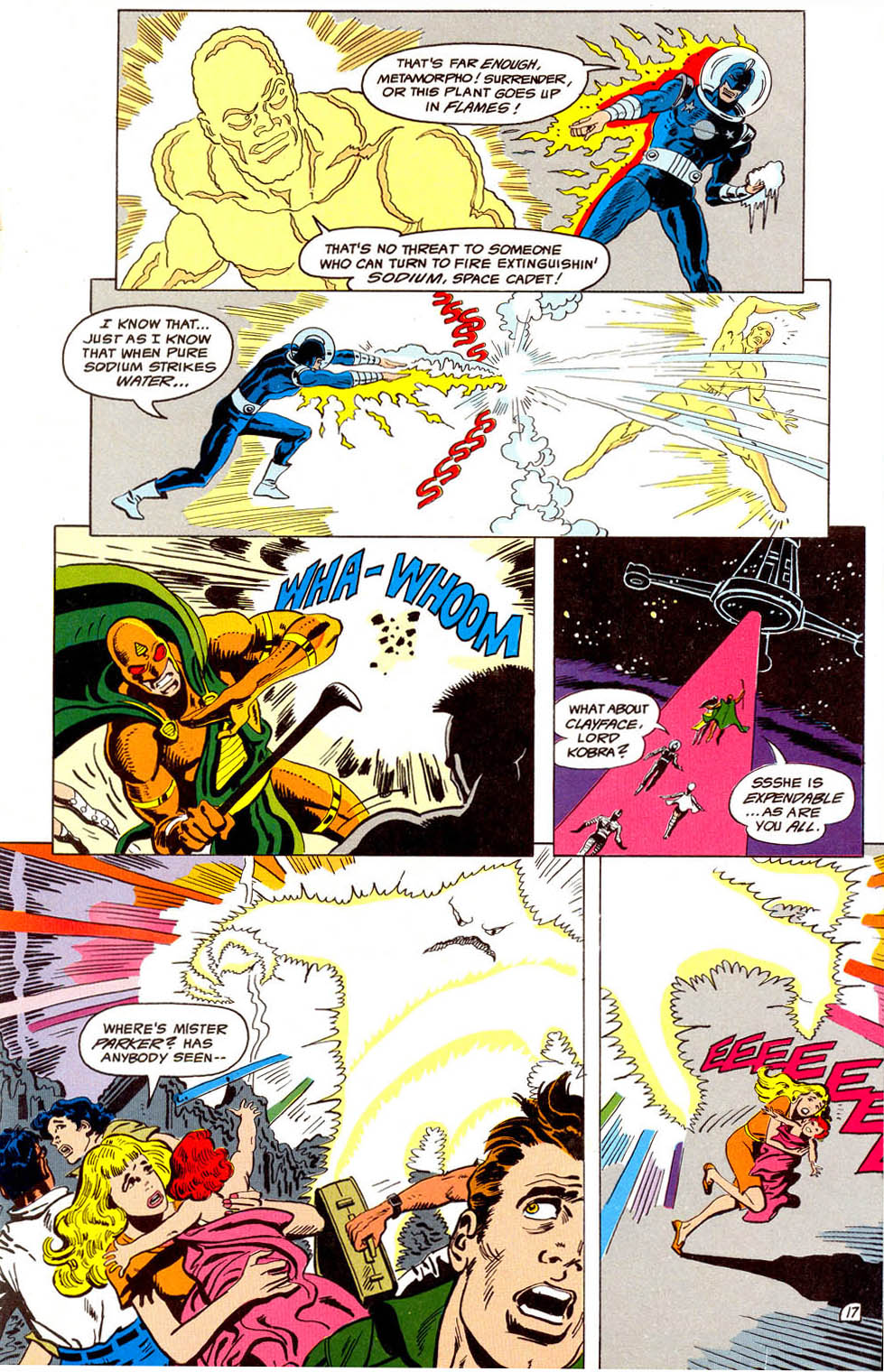 Read online The Outsiders (1985) comic -  Issue #22 - 18
