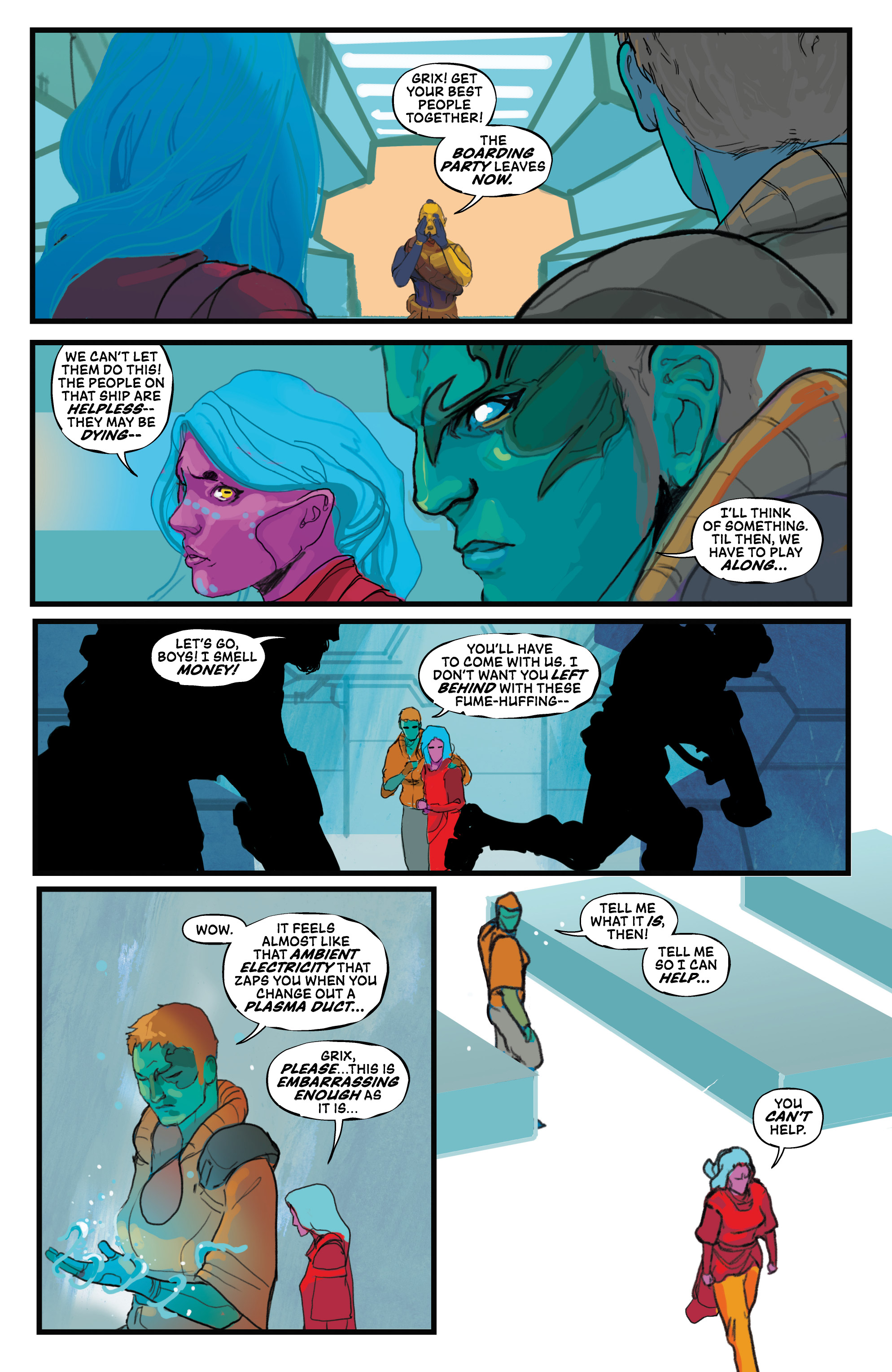 Read online Invisible Kingdom comic -  Issue #8 - 12