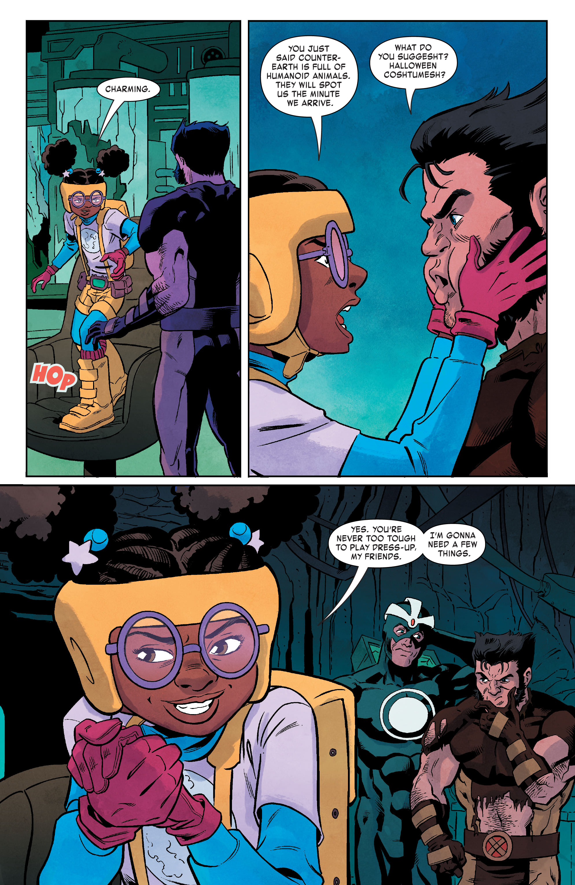 Read online X-Men & Moon Girl comic -  Issue #1 - 5