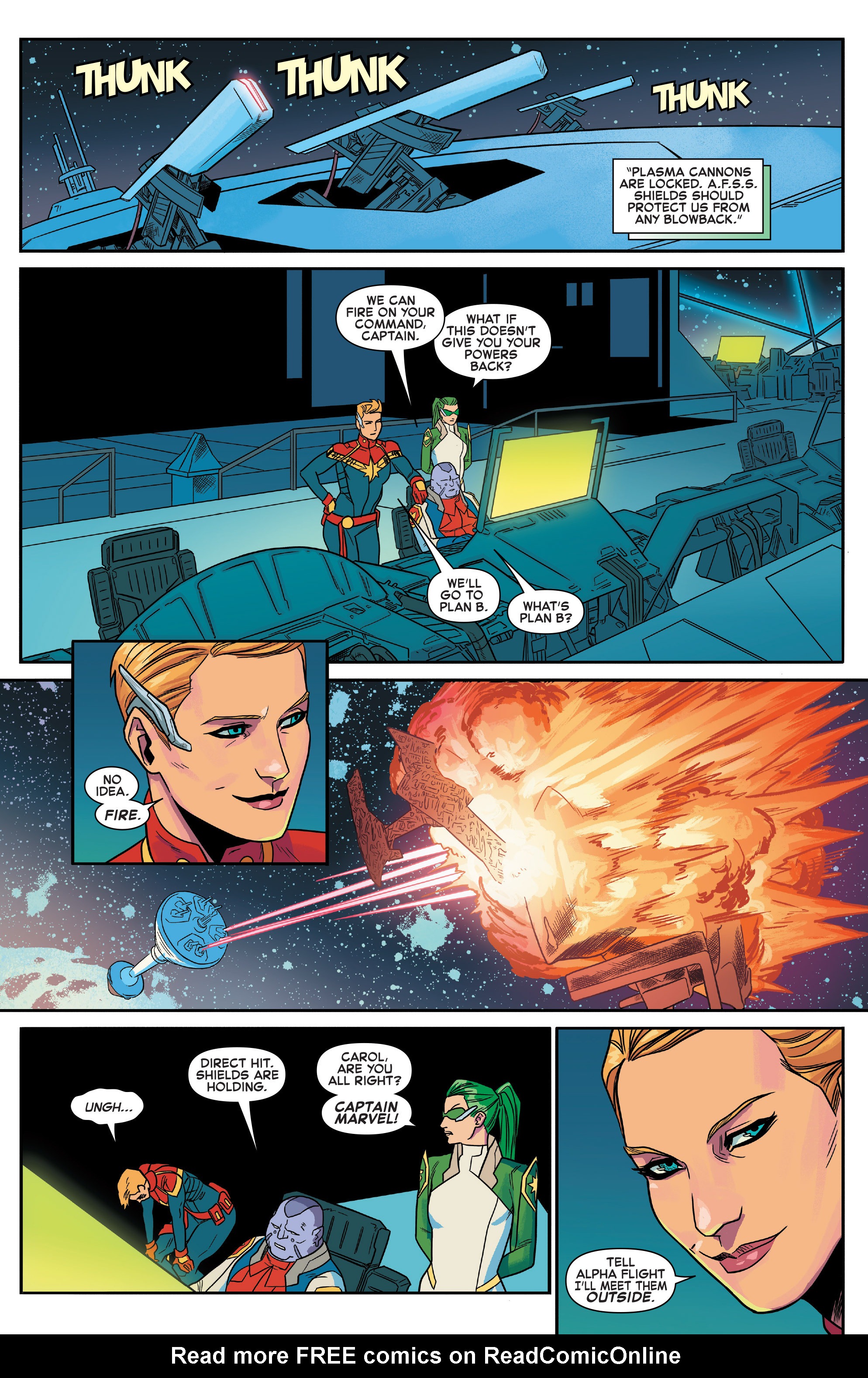 Read online Captain Marvel (2016) comic -  Issue #4 - 7