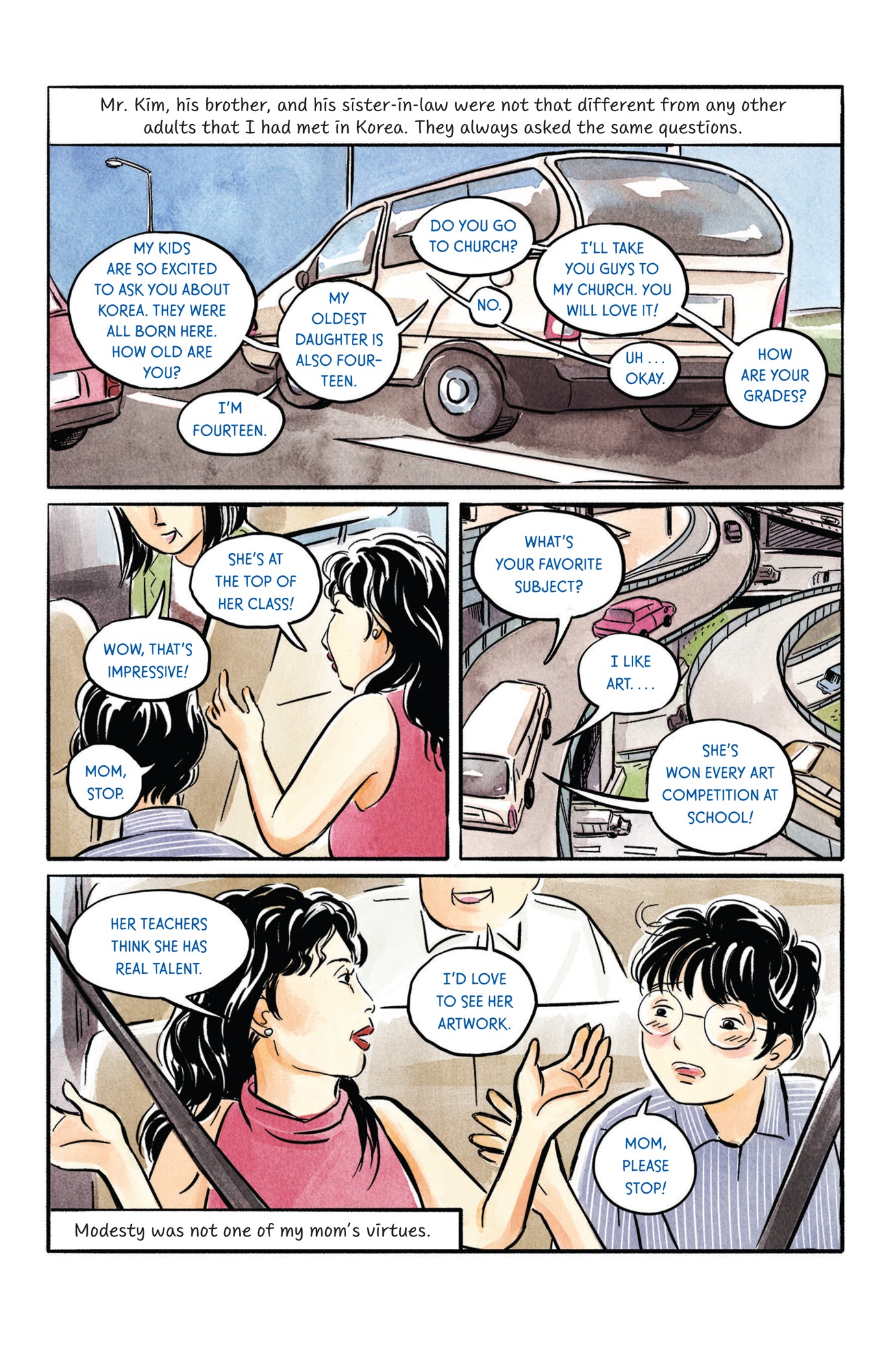 Read online Almost American Girl: An Illustrated Memoir comic -  Issue # TPB (Part 1) - 15
