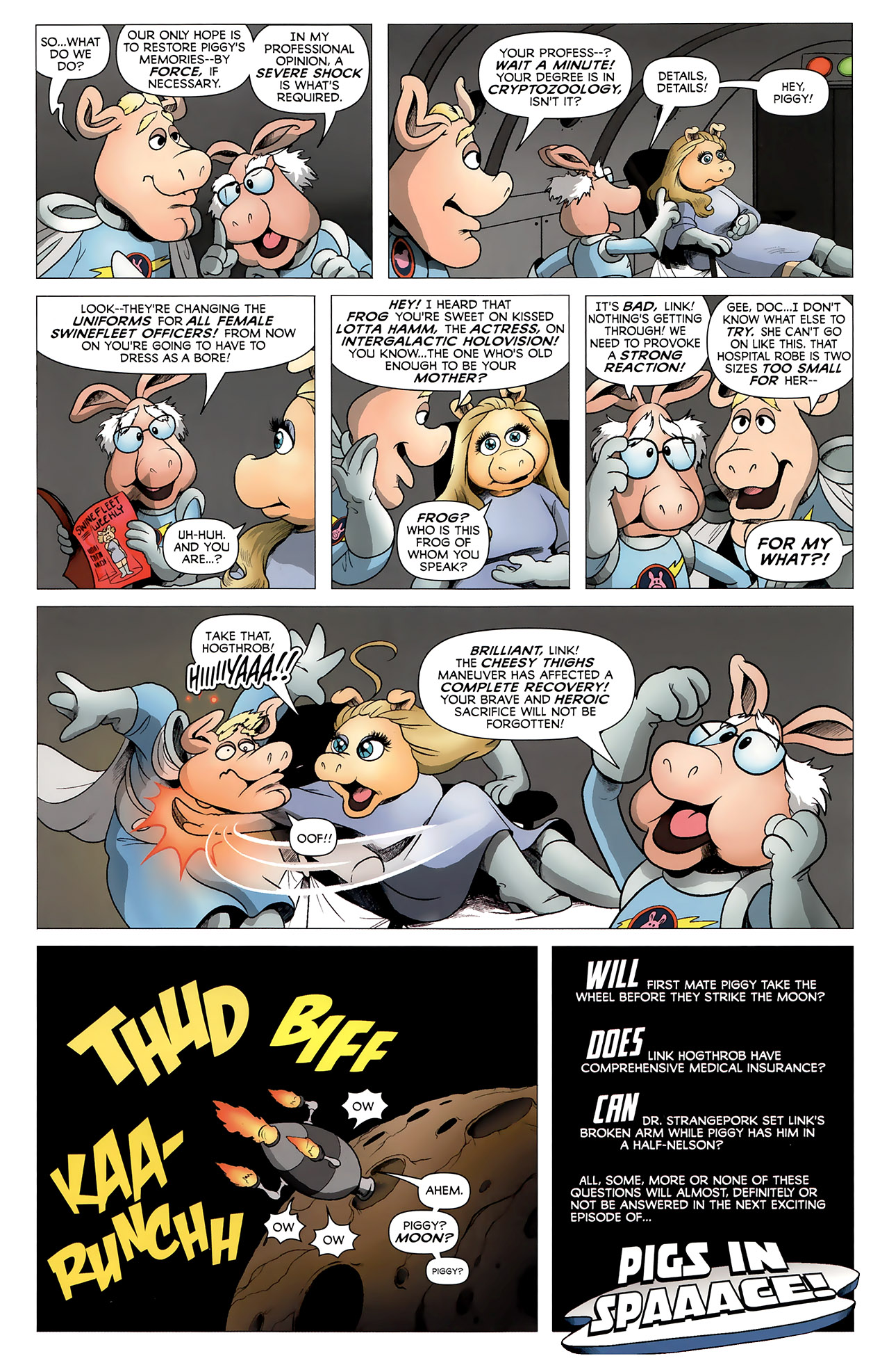 Read online The Muppet Show: The Comic Book comic -  Issue #4 - 17