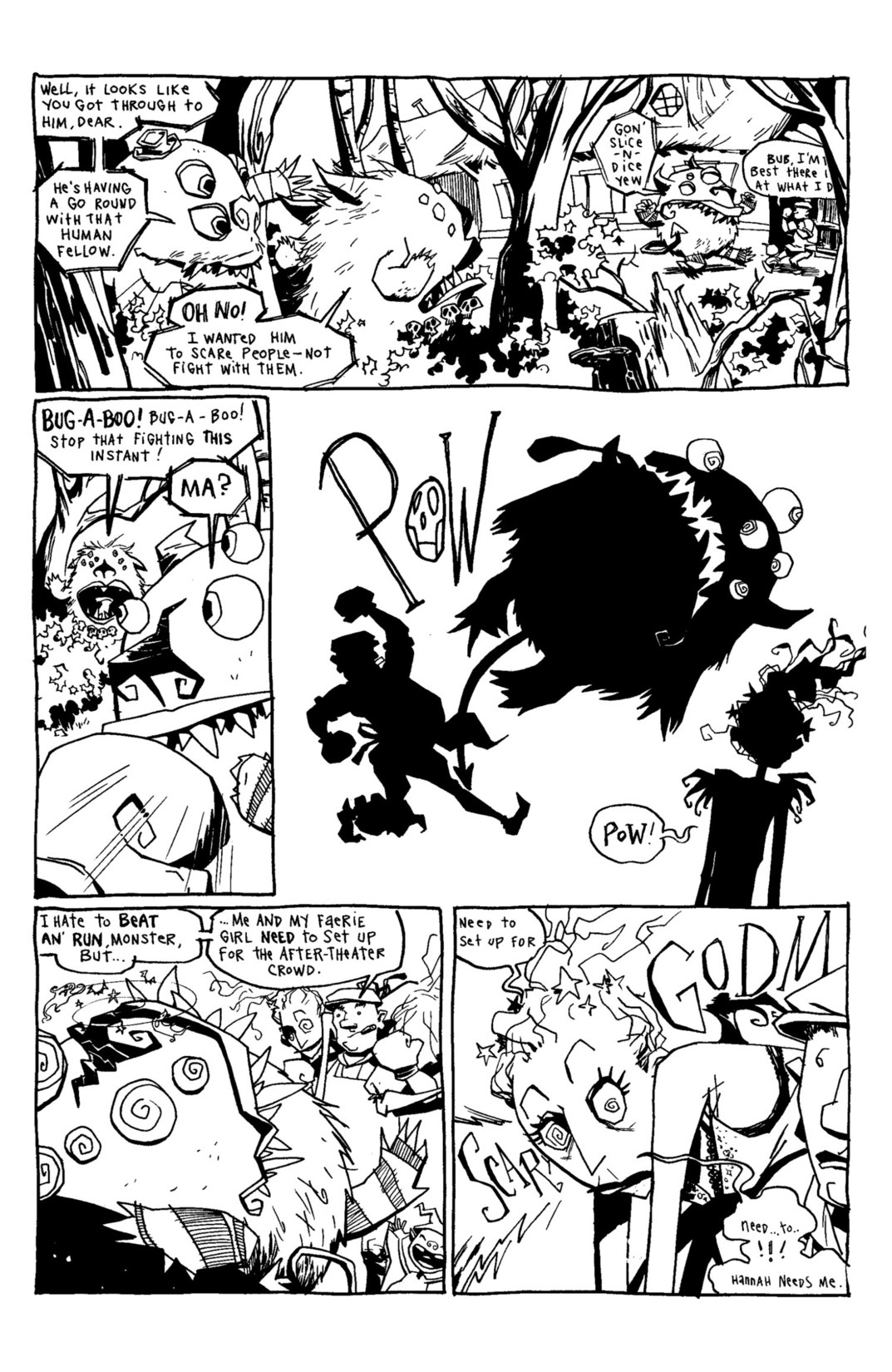 Read online Scary Godmother Comic Book Stories comic -  Issue # TPB - 213