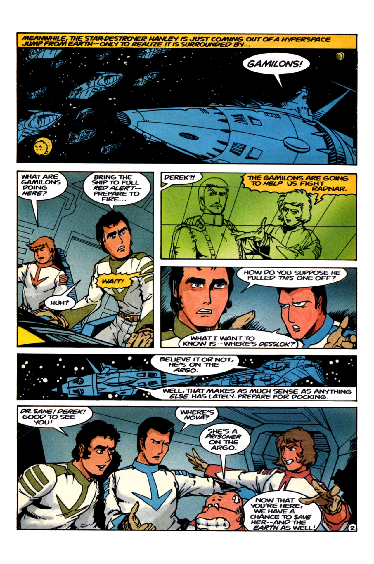 Read online Star Blazers comic -  Issue #4 - 4