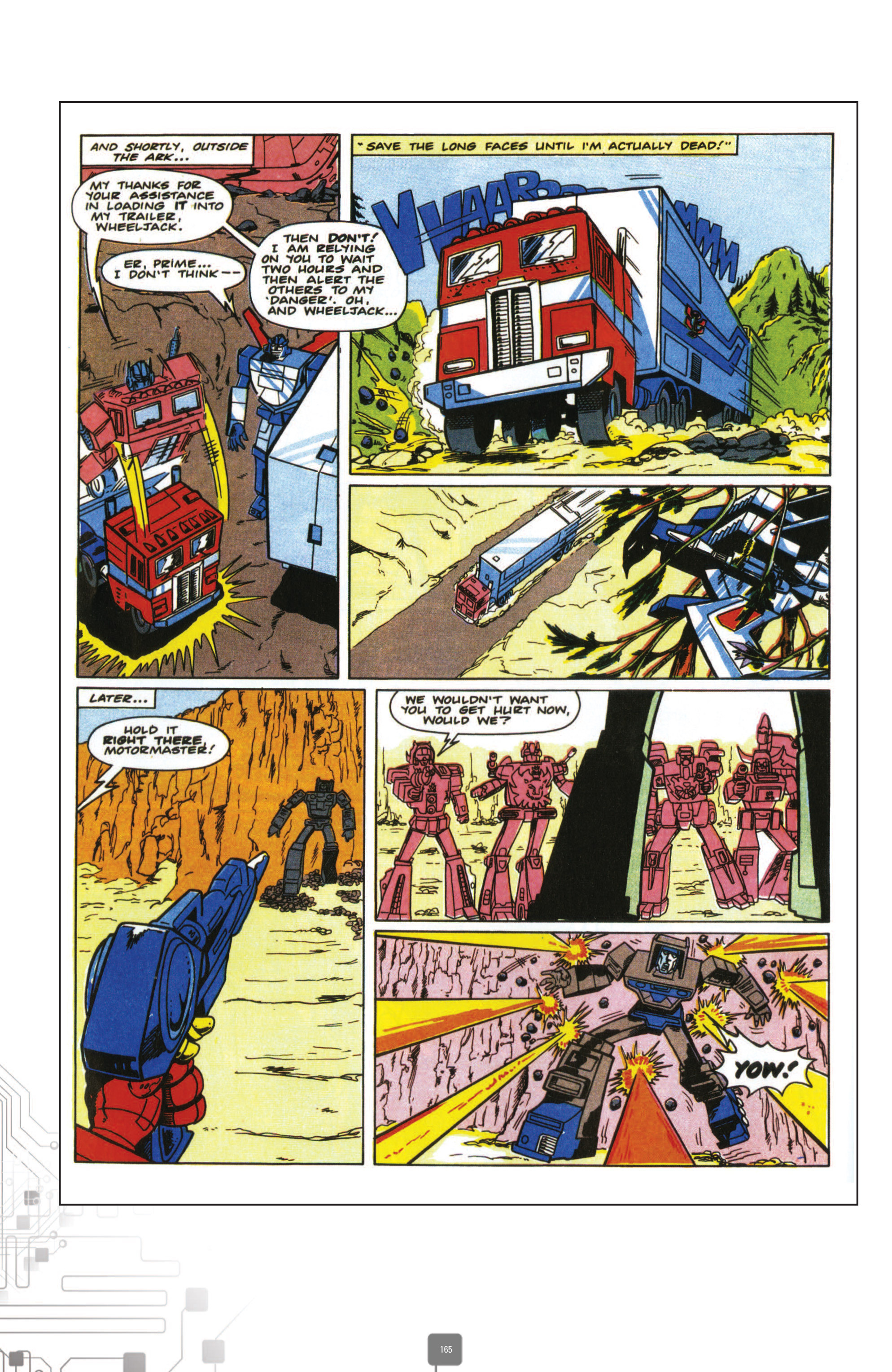 Read online The Transformers Classics UK comic -  Issue # TPB 3 - 166