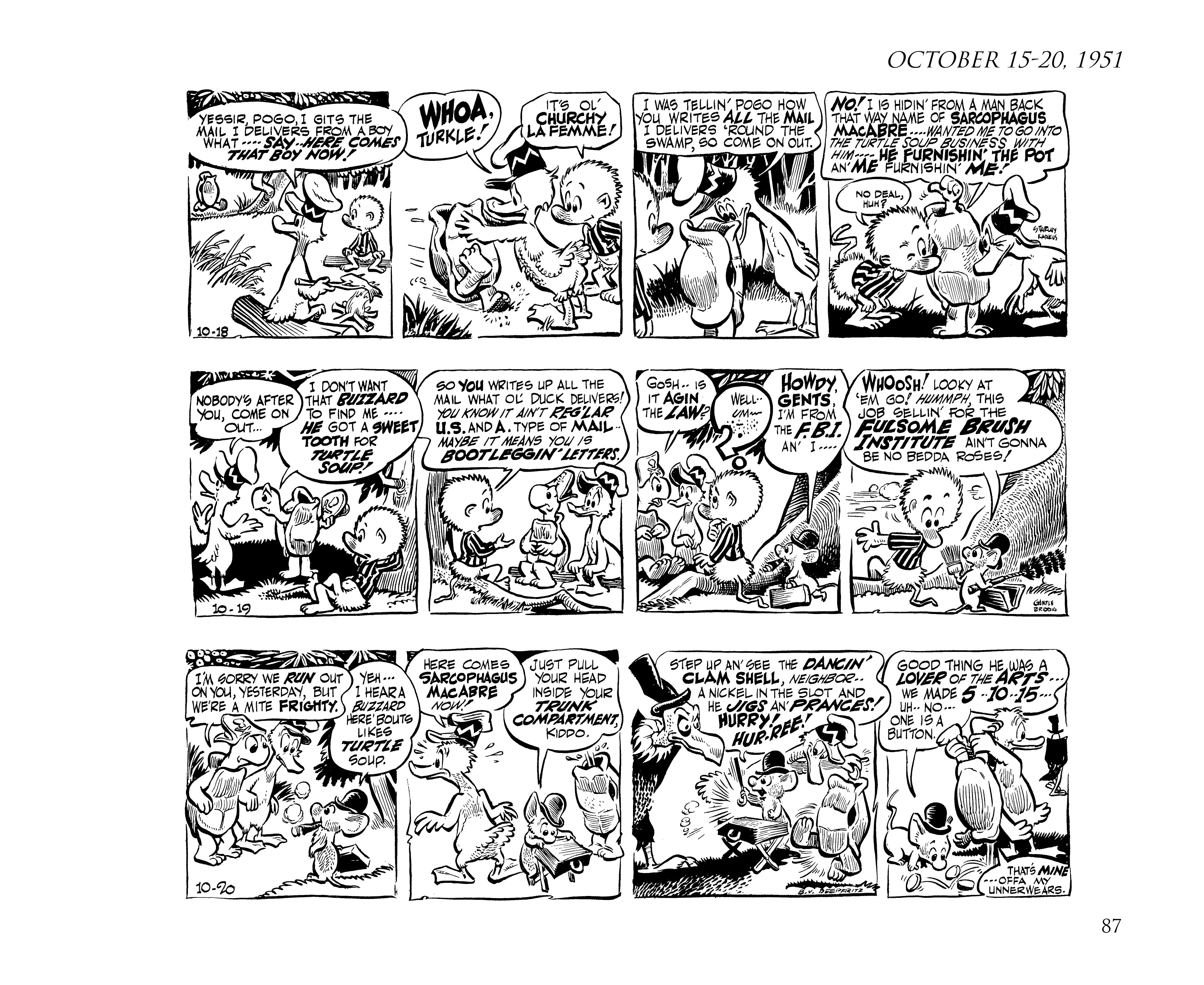 Read online Pogo by Walt Kelly: The Complete Syndicated Comic Strips comic -  Issue # TPB 2 (Part 2) - 5