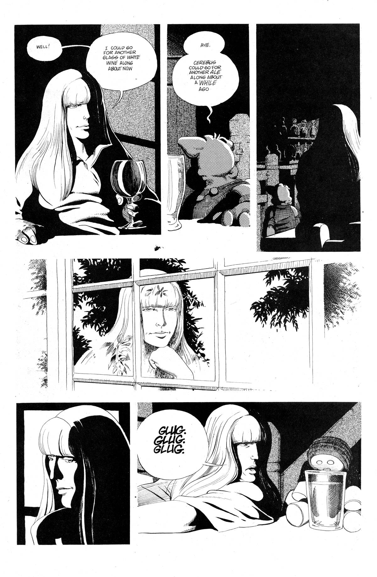 Read online Cerebus comic -  Issue #233 - 5