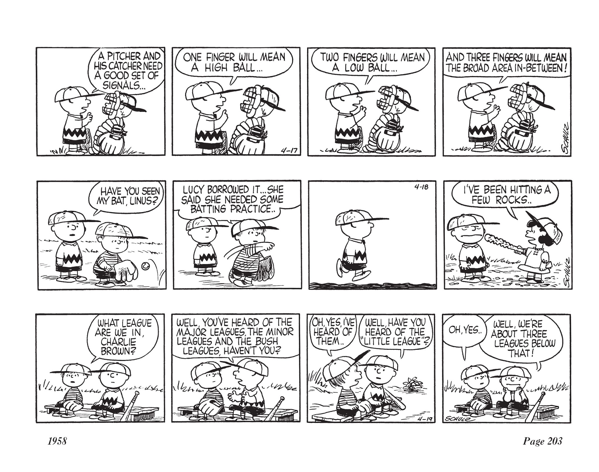 Read online The Complete Peanuts comic -  Issue # TPB 4 - 217