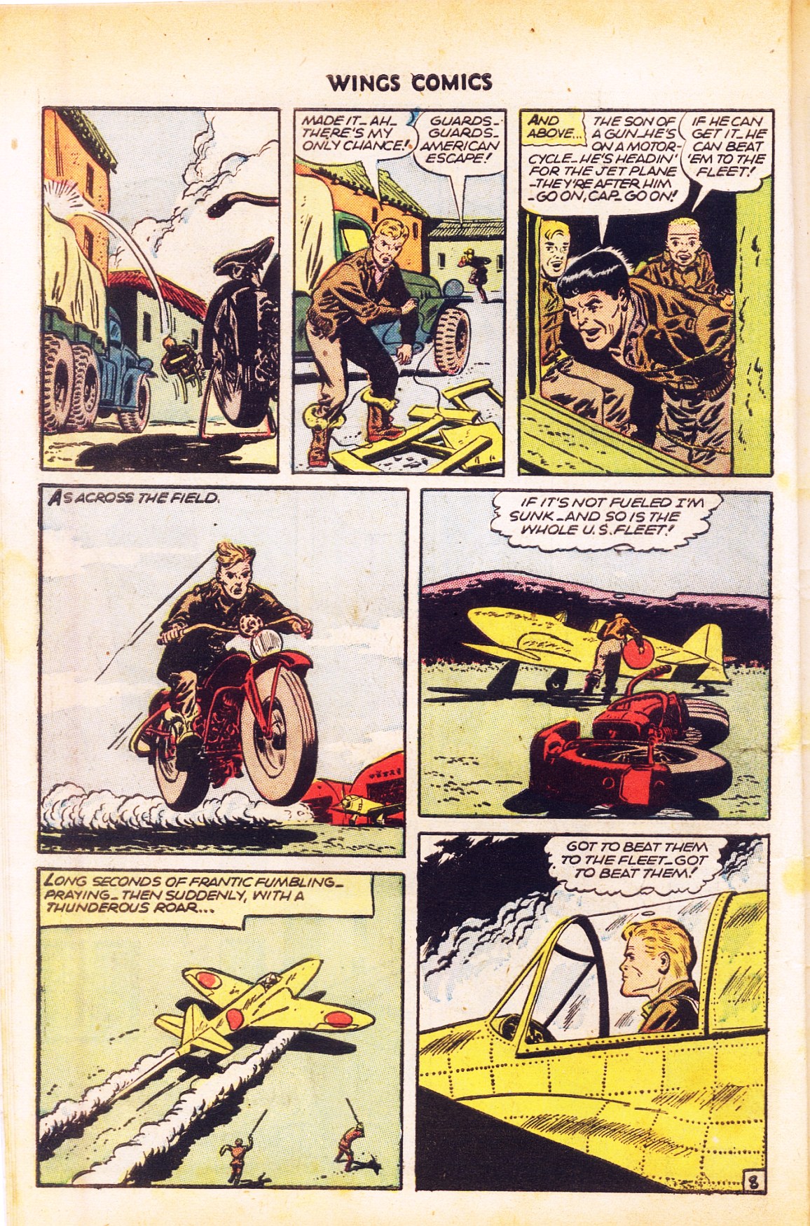 Read online Wings Comics comic -  Issue #66 - 10