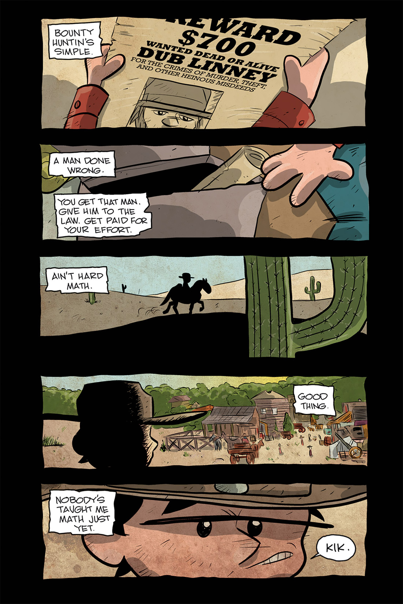 Read online Cow Boy comic -  Issue #1 - 3