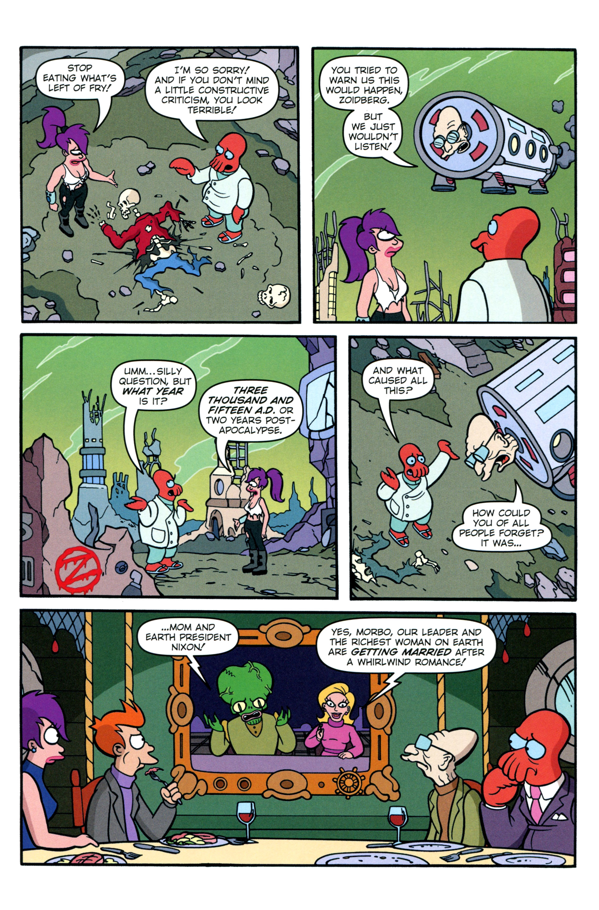 Read online Futurama Comics comic -  Issue #67 - 7