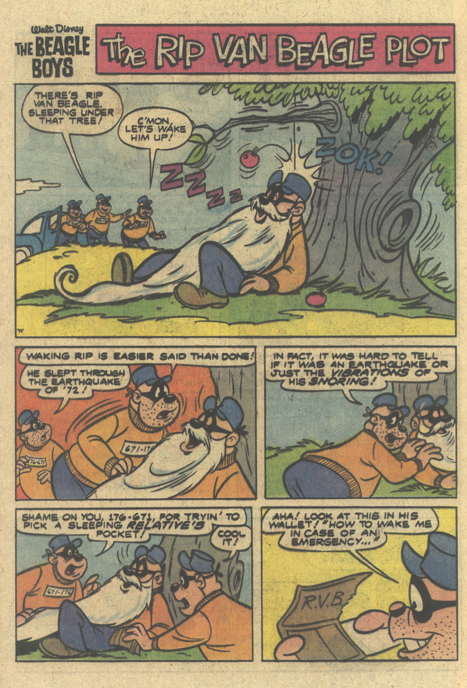 Read online Walt Disney THE BEAGLE BOYS comic -  Issue #41 - 12