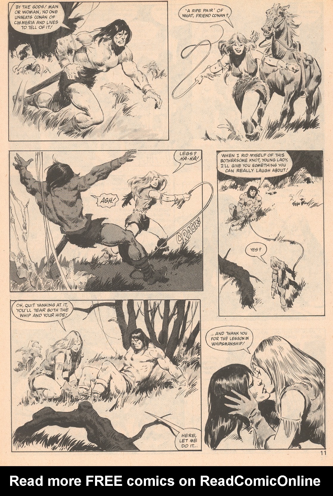 Read online The Savage Sword Of Conan comic -  Issue #70 - 11