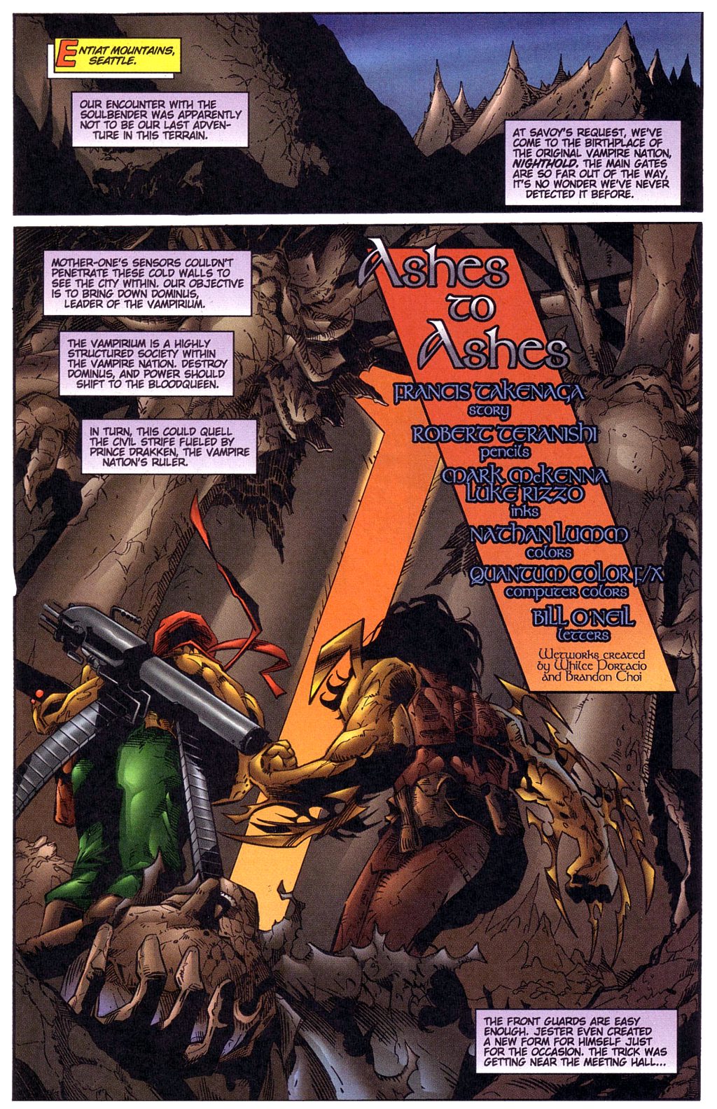 Read online Wetworks comic -  Issue #31 - 3