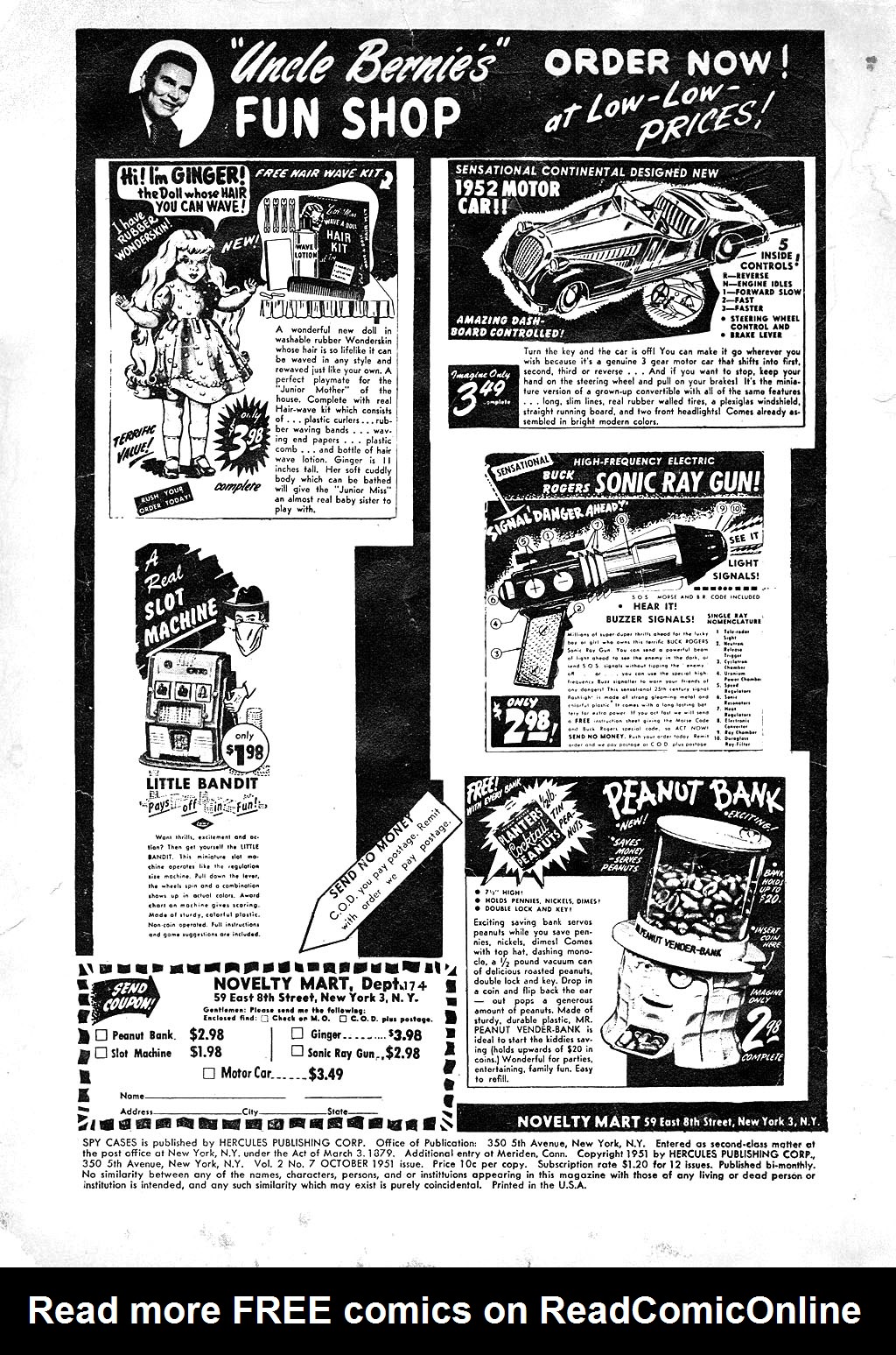 Read online Spy Cases comic -  Issue #7 - 2