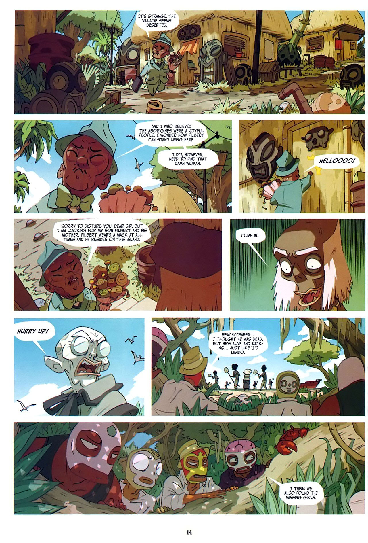 Read online Lucha Libre comic -  Issue #4 - 16