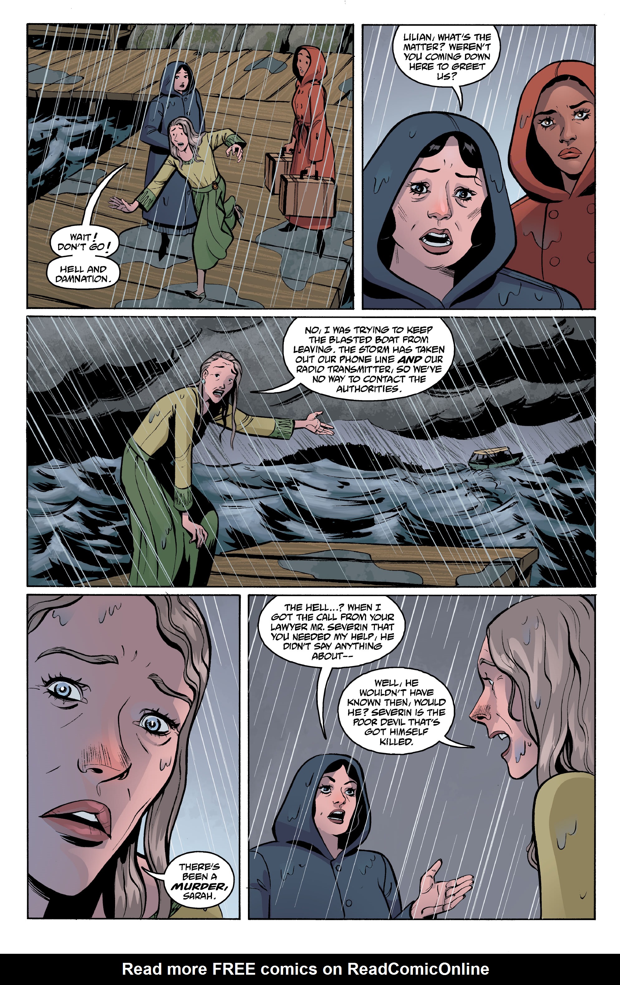 Read online The House of Lost Horizons: A Sarah Jewell Mystery comic -  Issue #1 - 4