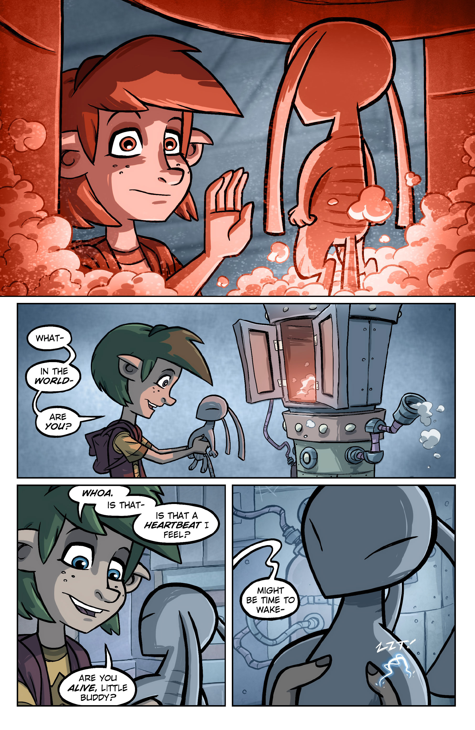 Read online Oddly Normal (2014) comic -  Issue #9 - 15