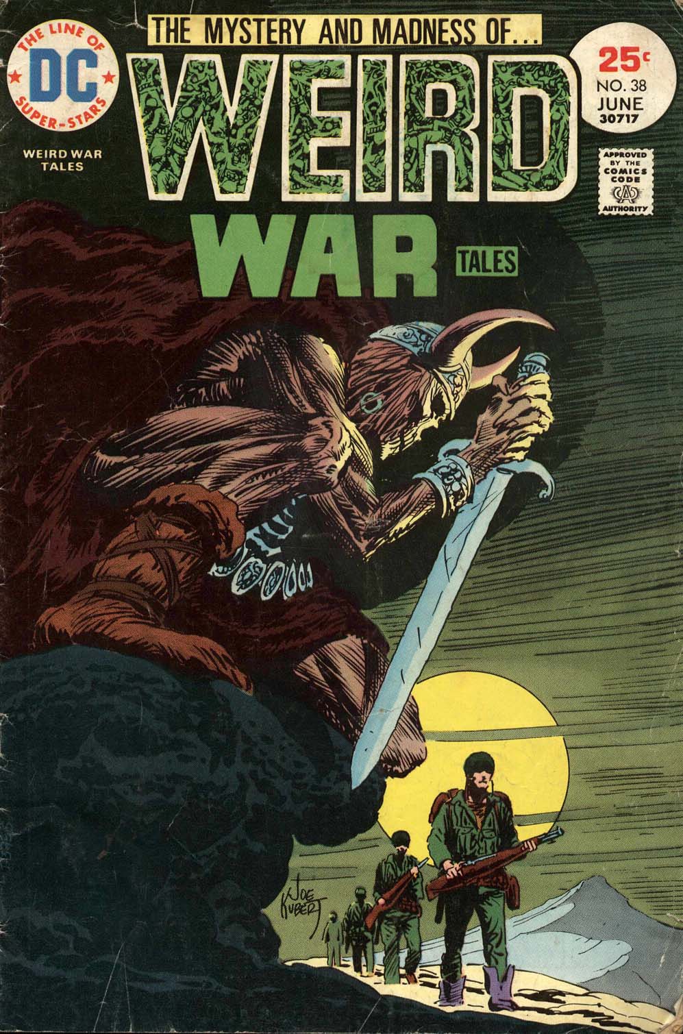 Read online Weird War Tales (1971) comic -  Issue #38 - 1