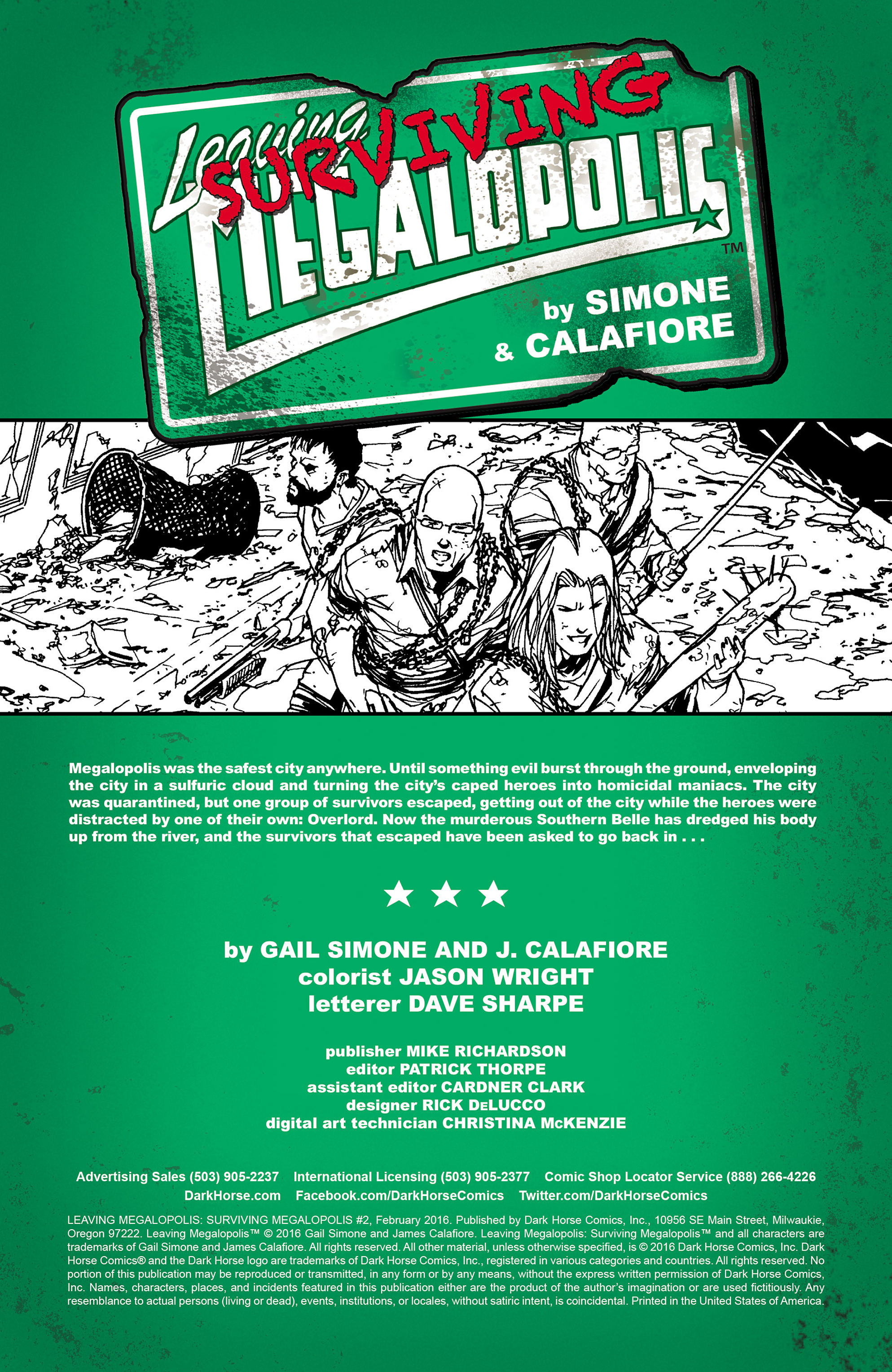 Read online Leaving Megalopolis: Surviving Megalopolis comic -  Issue #2 - 2
