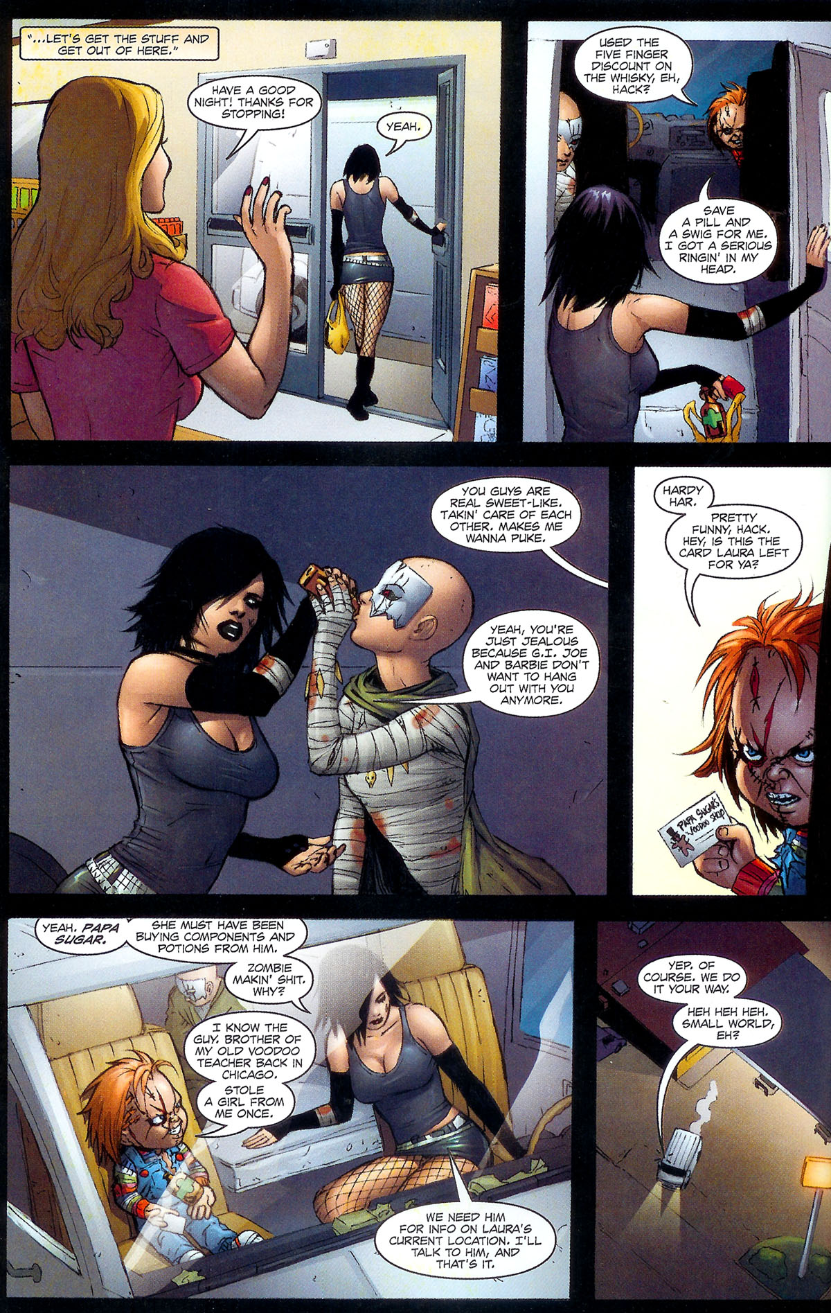 Read online Hack/Slash vs. Chucky comic -  Issue # Full - 20