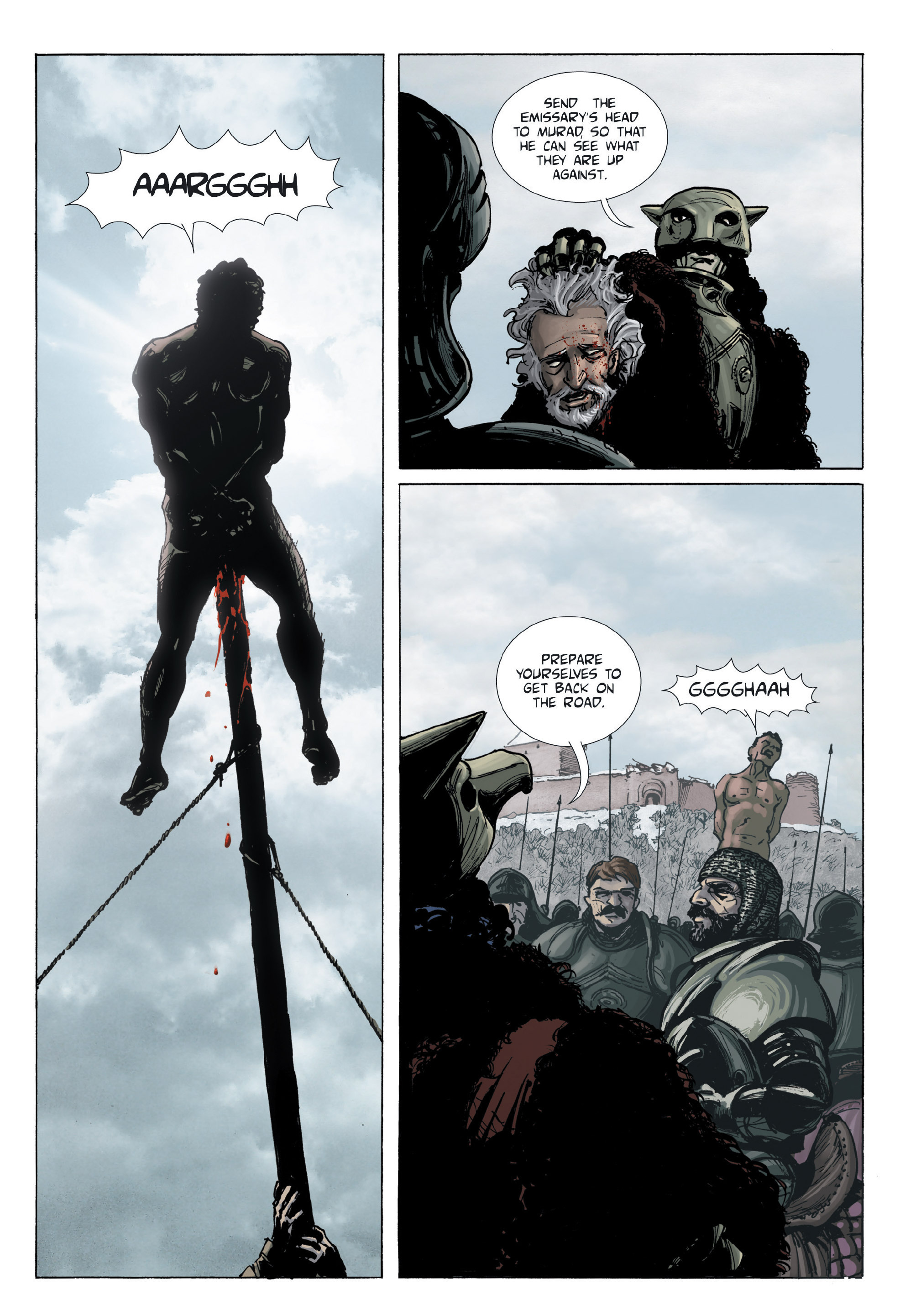 Read online Voivod: The True Story of Vlad the Impaler comic -  Issue # TPB - 117