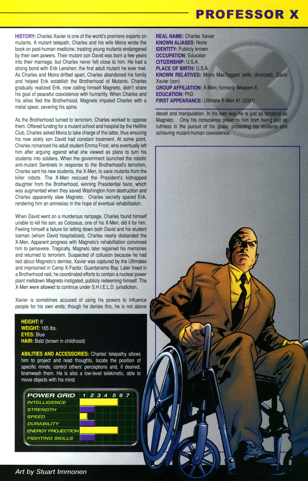 Read online Official Handbook of the Ultimate Marvel Universe: The Ultimates & X-Men 2005 comic -  Issue # Full - 33