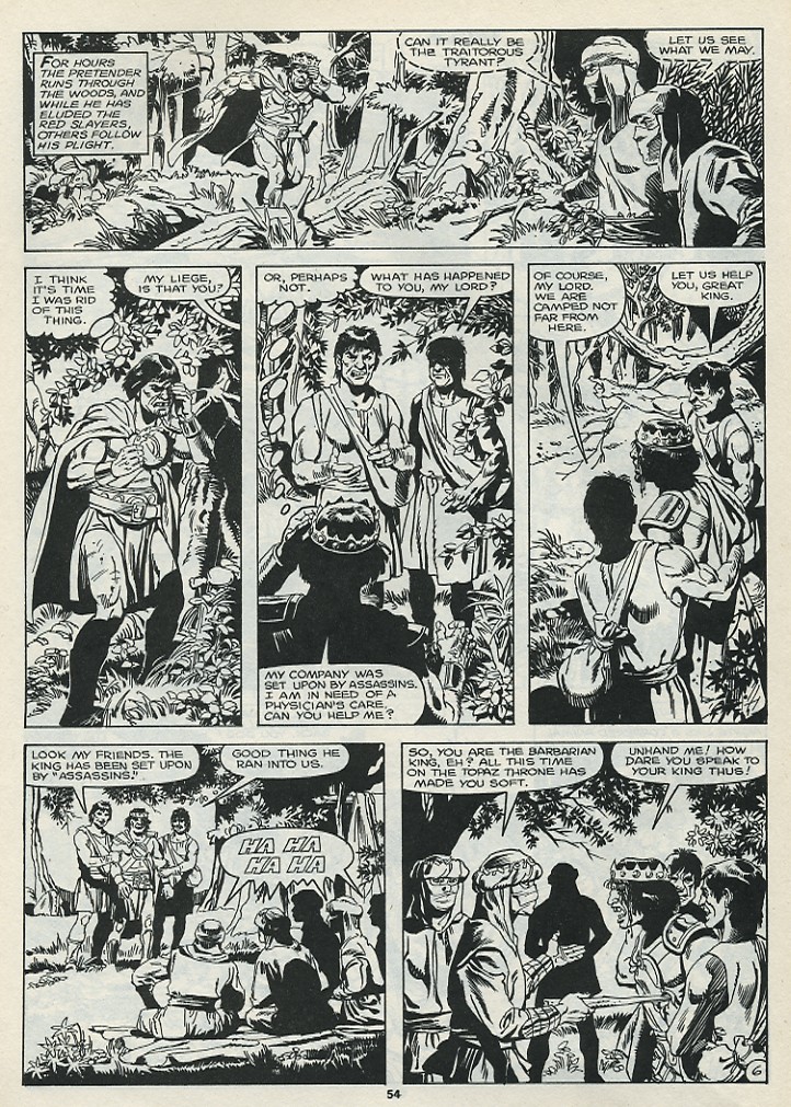 The Savage Sword Of Conan issue 182 - Page 56