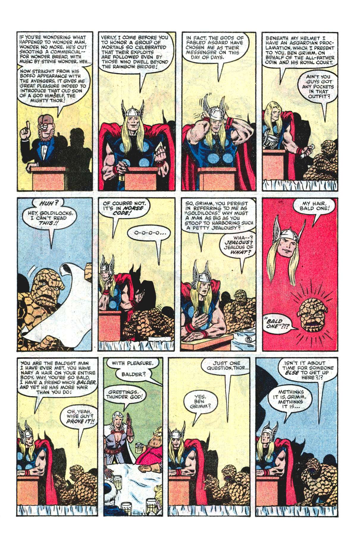 Read online Fantastic Four Roast comic -  Issue # Full - 18