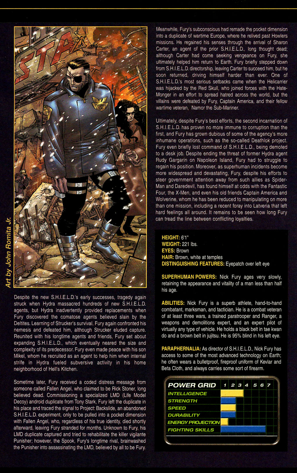 Read online The Official Handbook of the Marvel Universe: Marvel Knights comic -  Issue # Full - 23