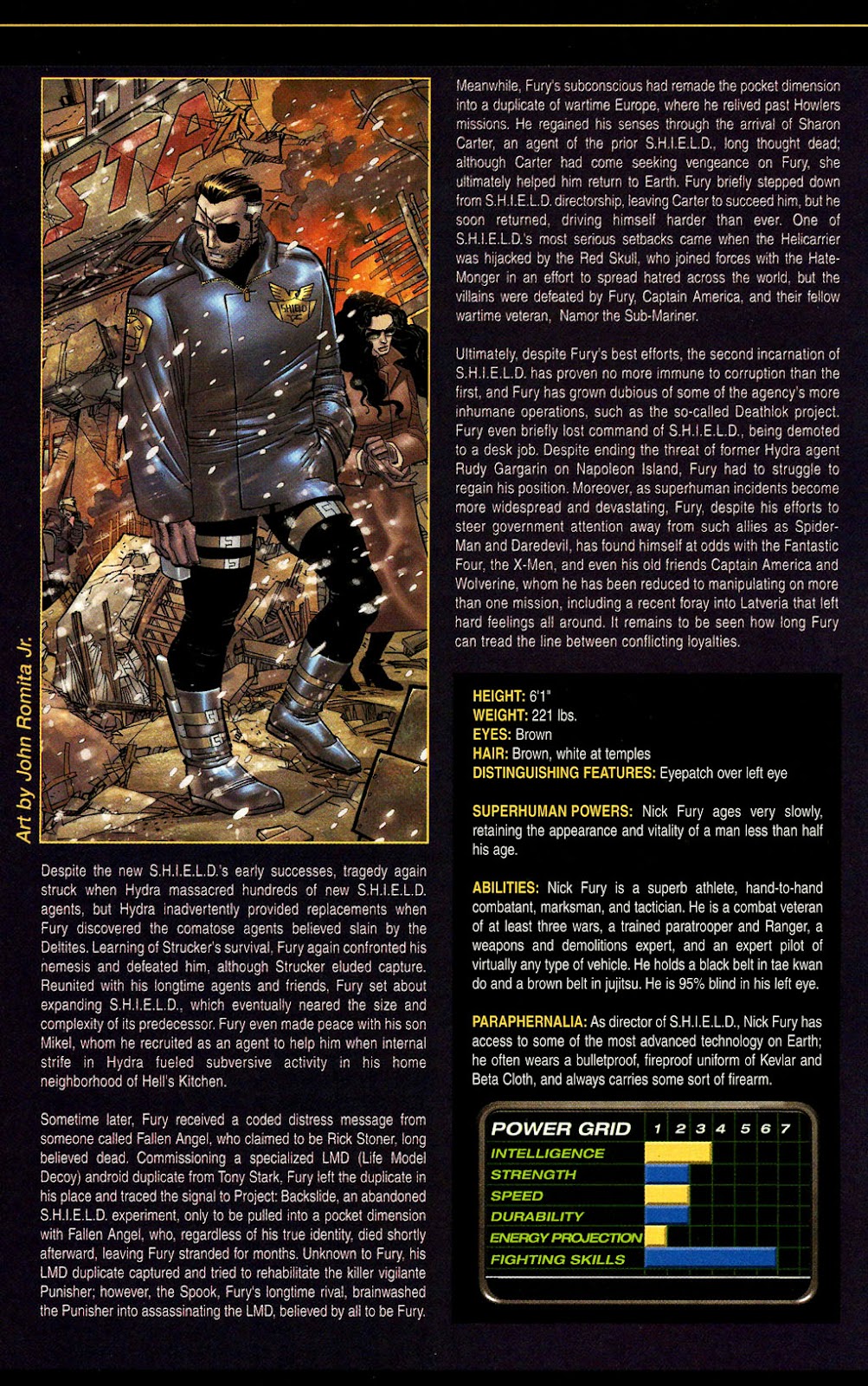 The Official Handbook of the Marvel Universe: Marvel Knights issue Full - Page 23