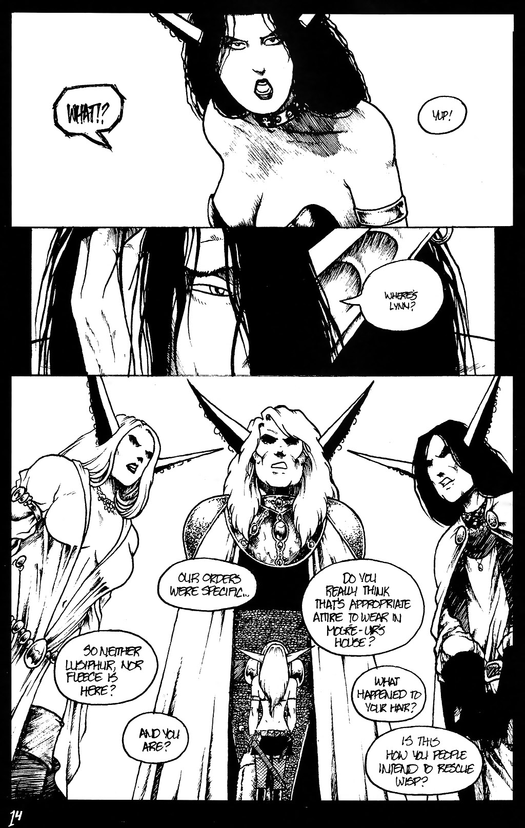 Read online Poison Elves (1995) comic -  Issue #77 - 16
