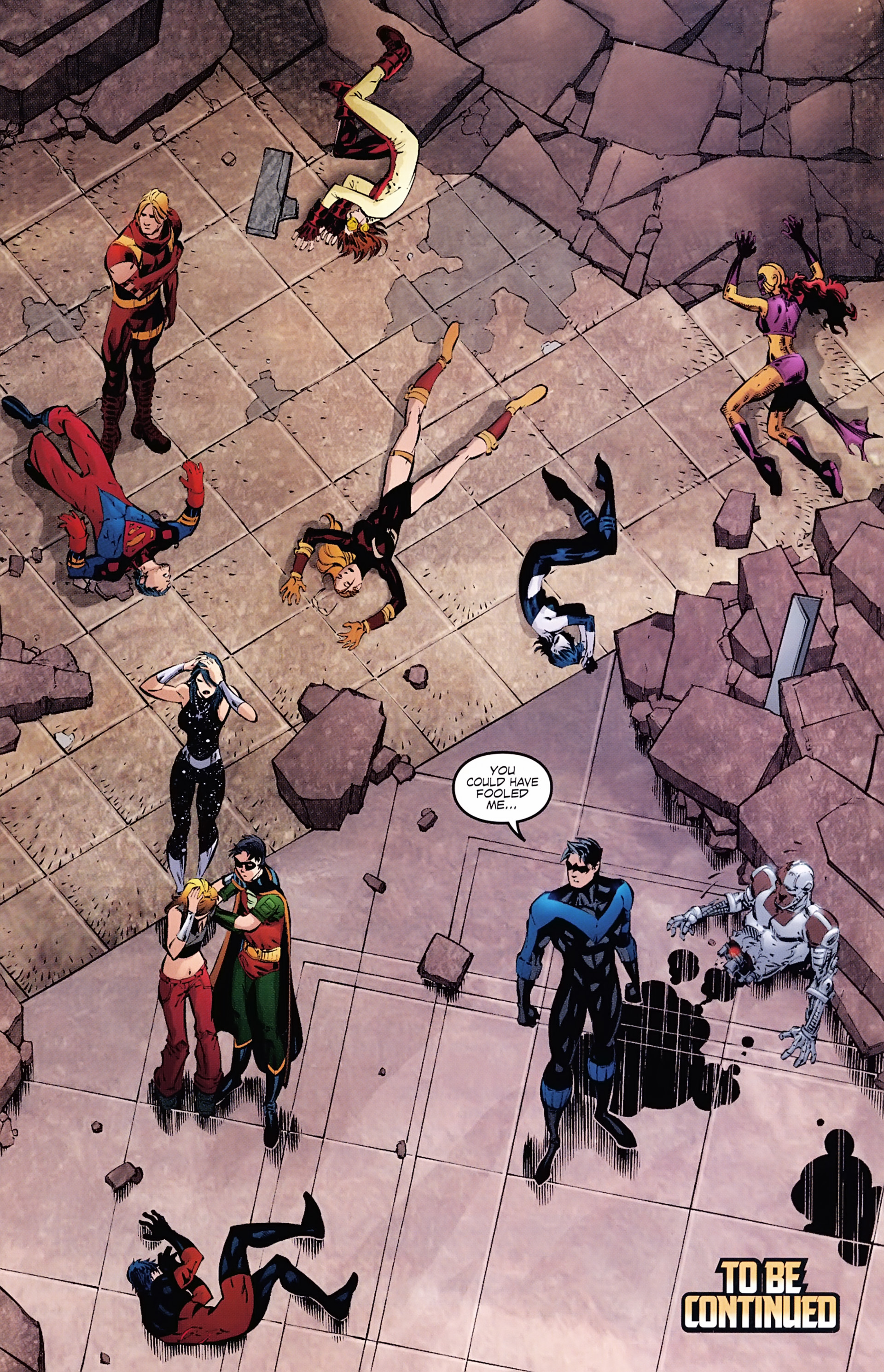 Read online Titans/Young Justice: Graduation Day comic -  Issue #1 - 23