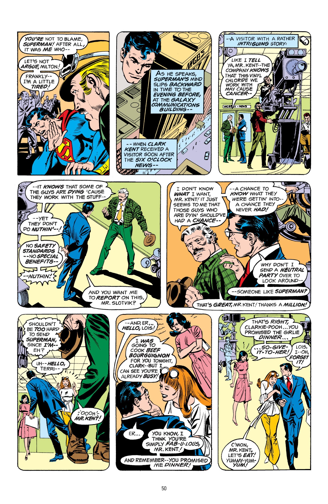 Read online Adventures of Superman: José Luis García-López comic -  Issue # TPB - 50