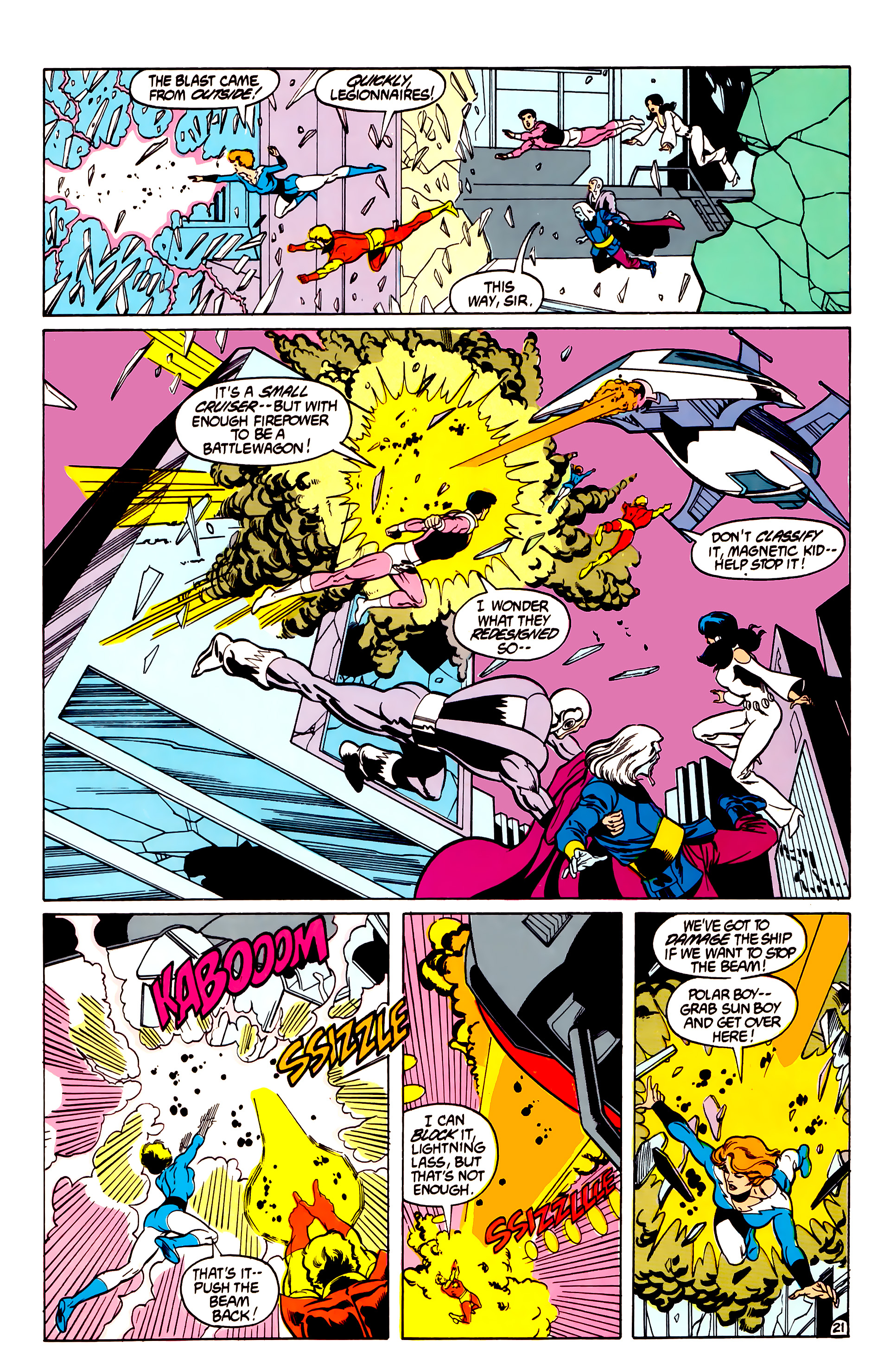 Read online Legion of Super-Heroes (1984) comic -  Issue #29 - 23