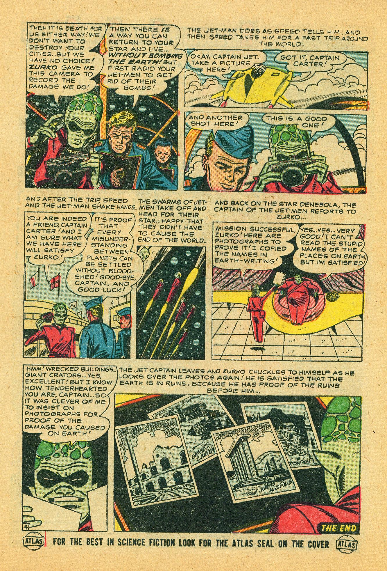 Read online Speed Carter, Spaceman comic -  Issue #4 - 16