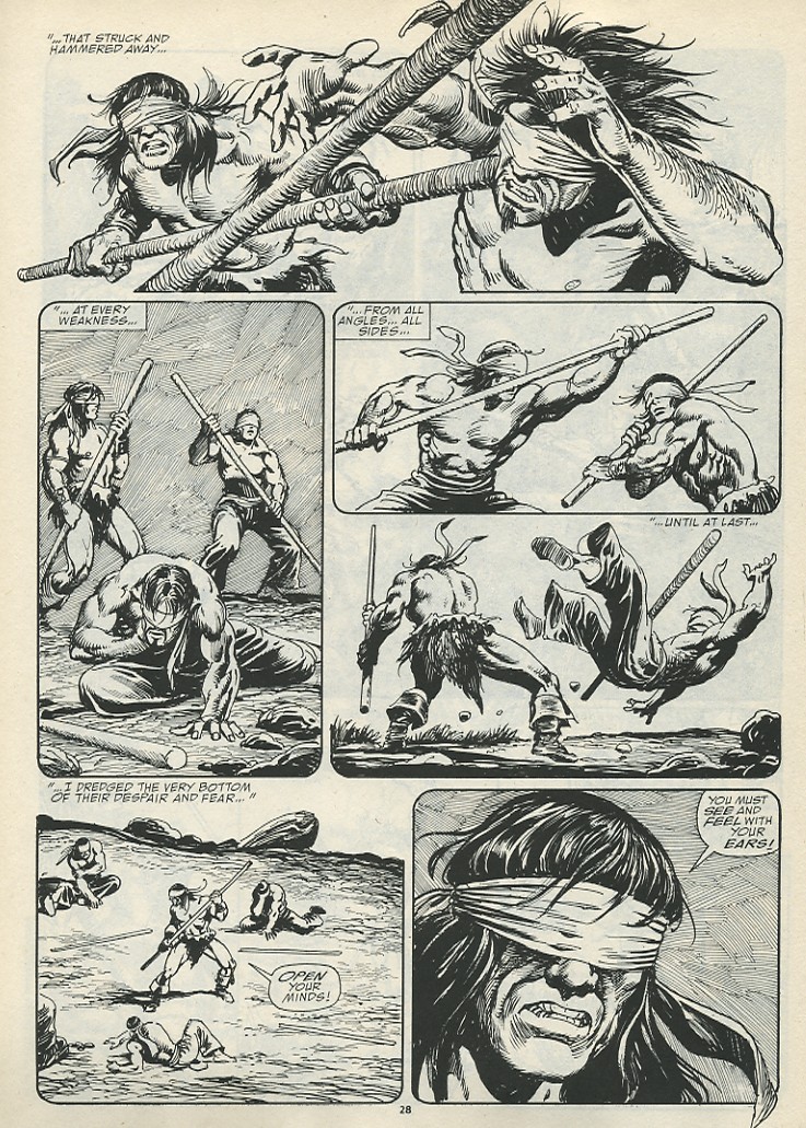 Read online The Savage Sword Of Conan comic -  Issue #184 - 30